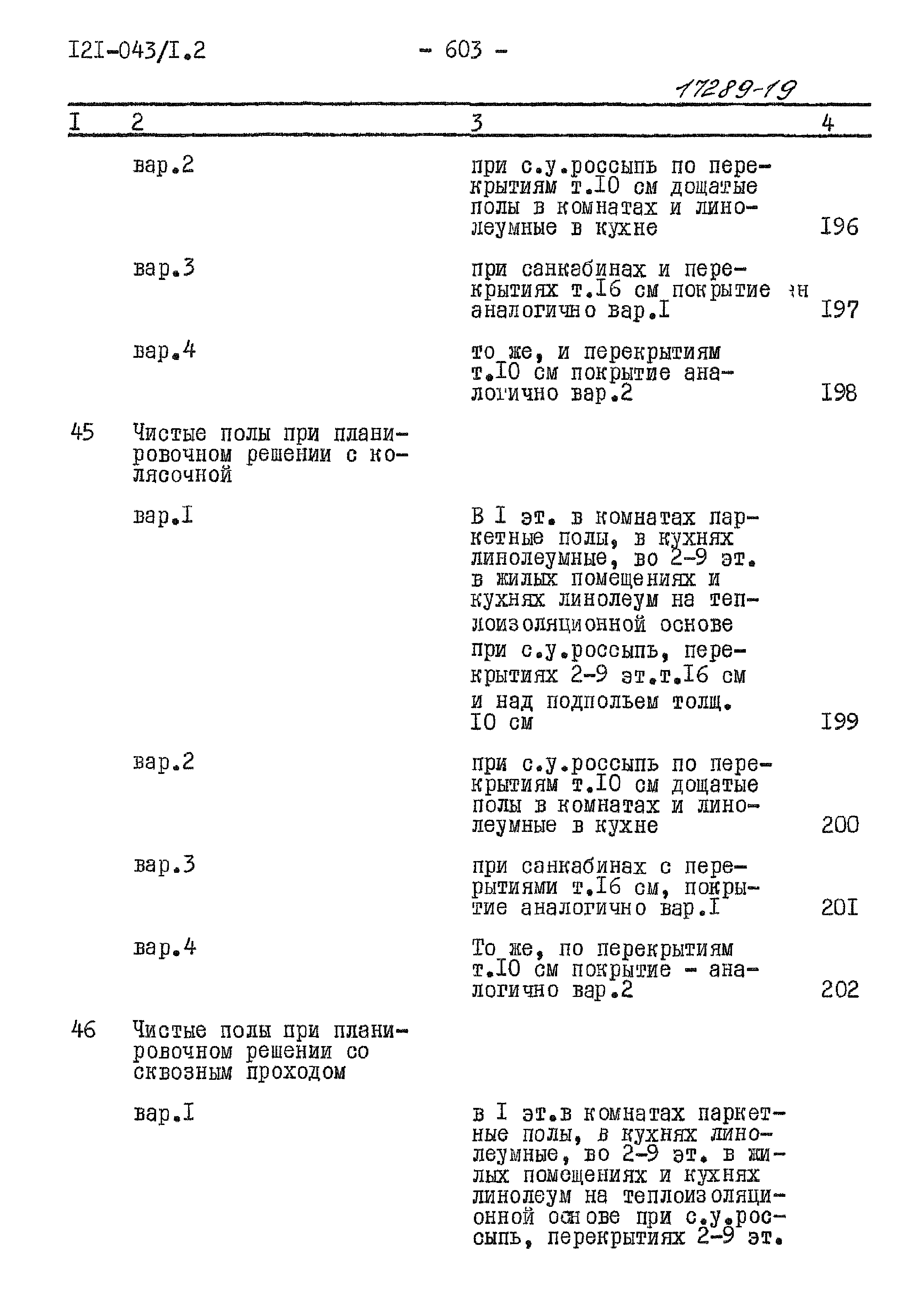 Типовой проект 121-043/1.2