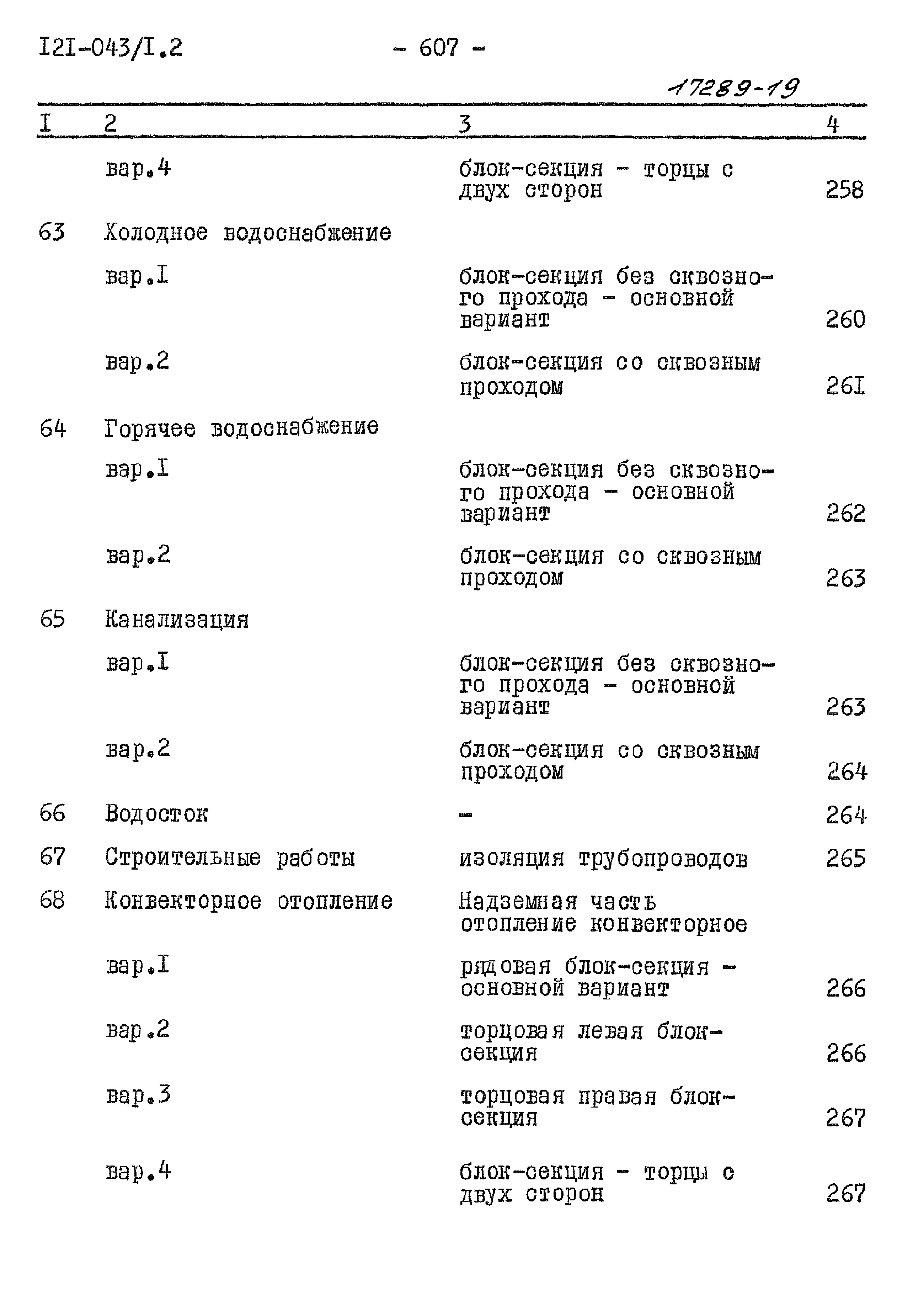 Типовой проект 121-043/1.2