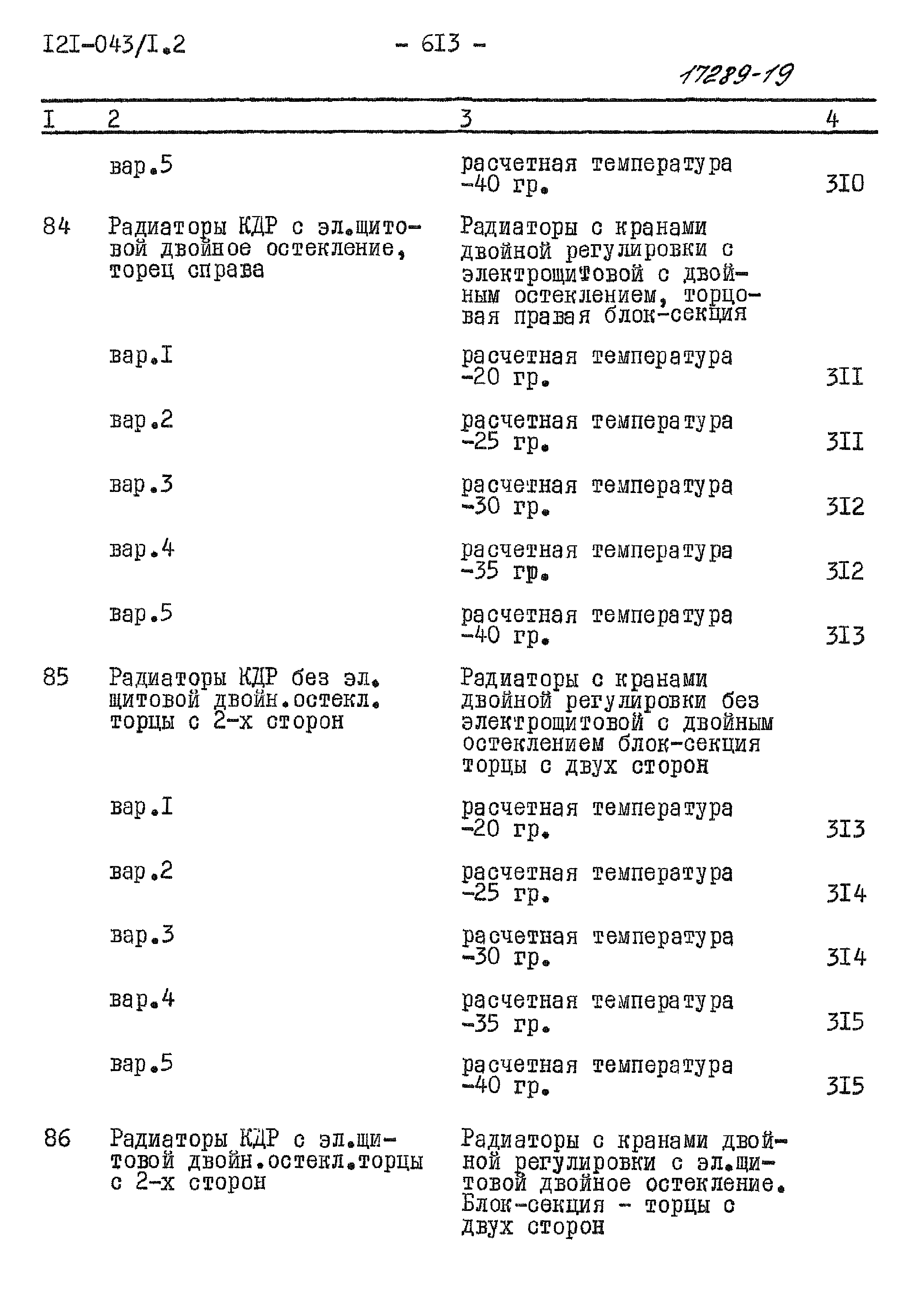 Типовой проект 121-043/1.2