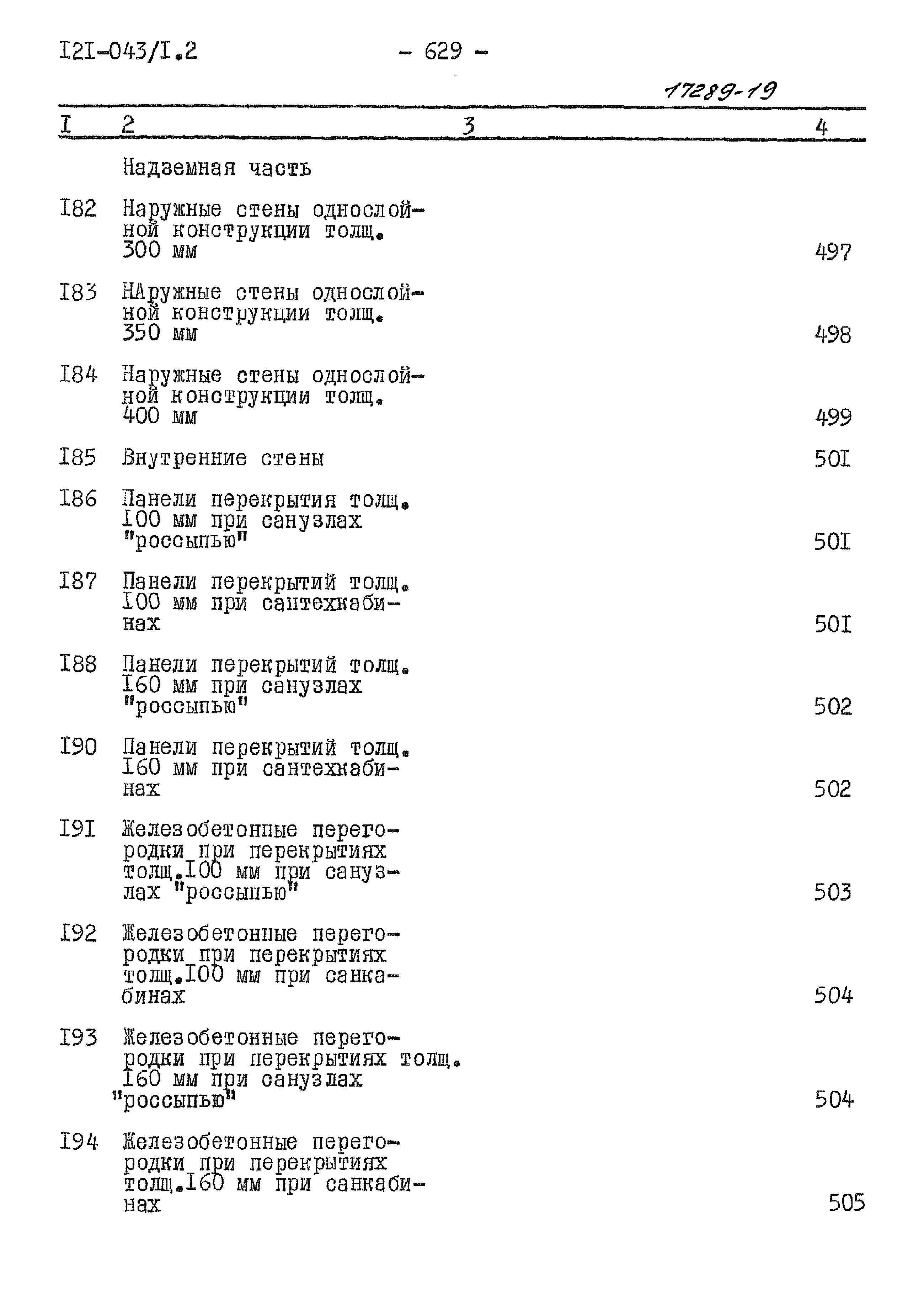 Типовой проект 121-043/1.2