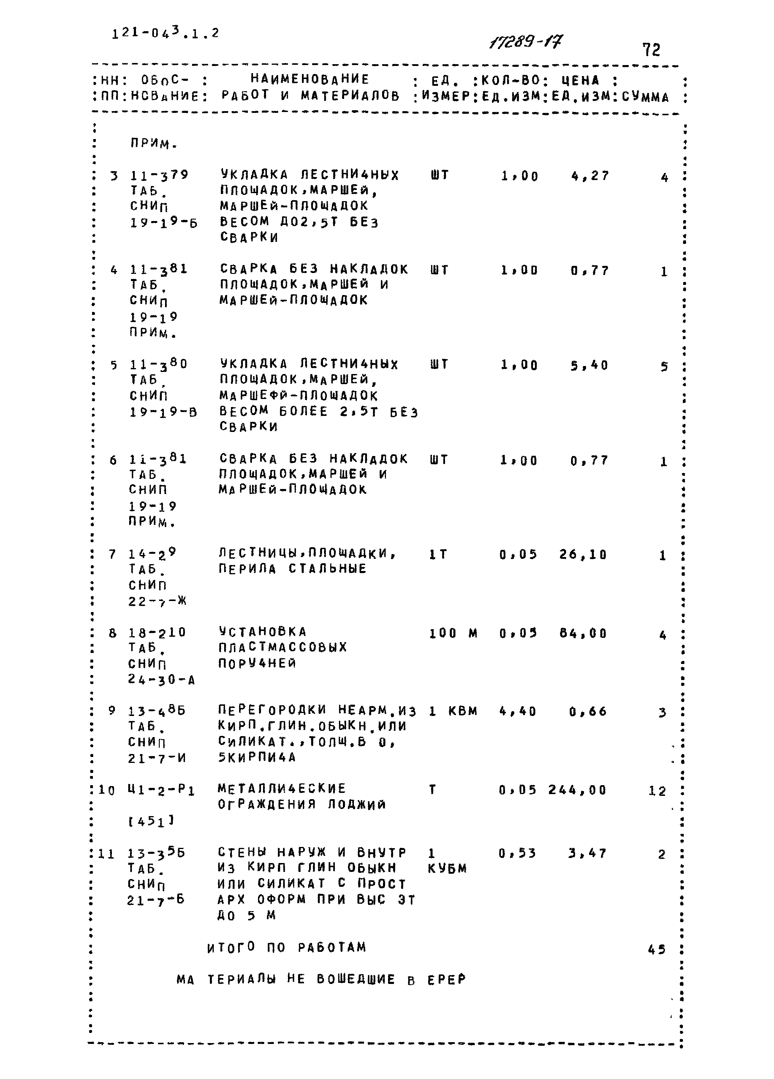 Типовой проект 121-043/1.2