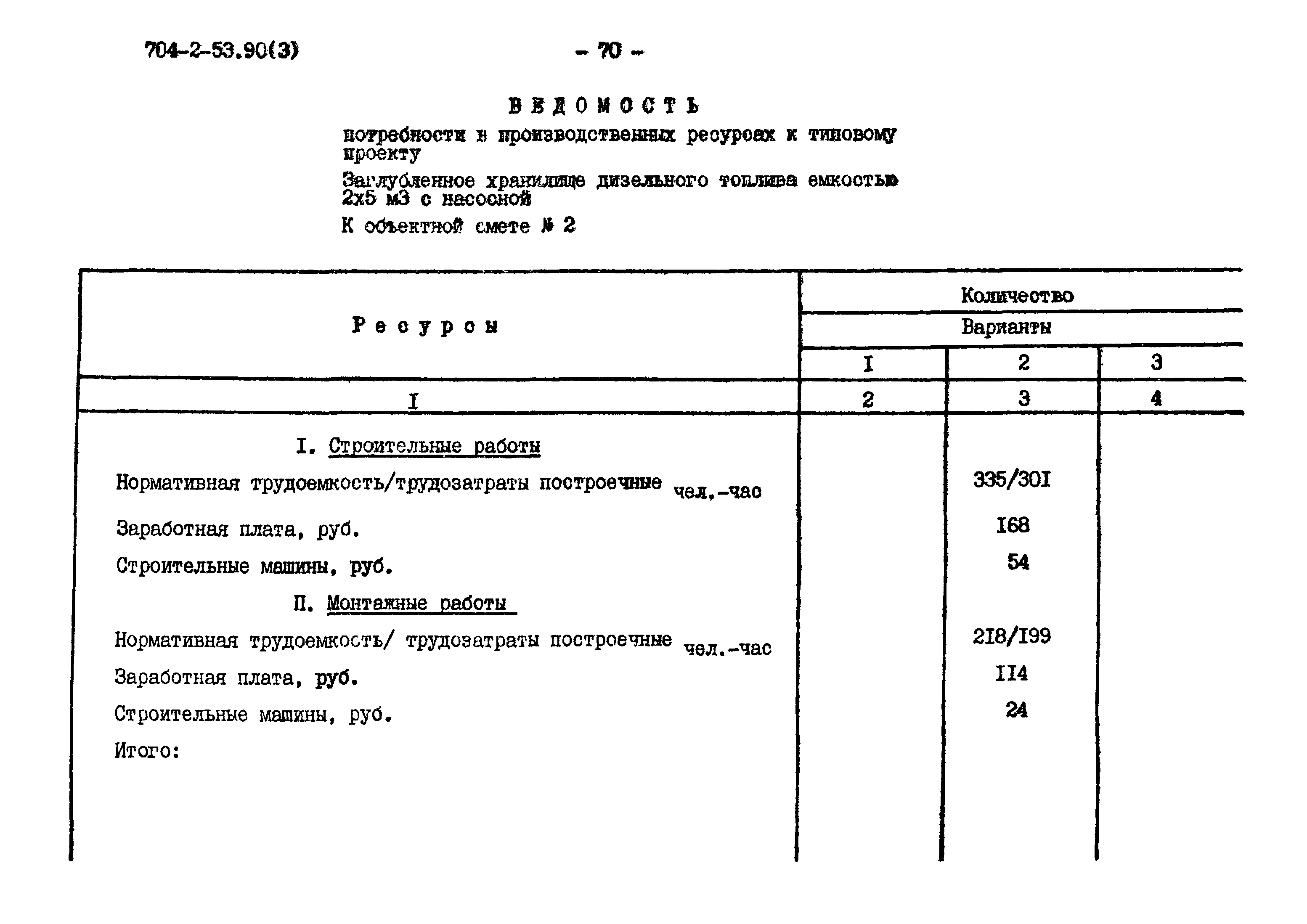 Типовой проект 704-2-53.90