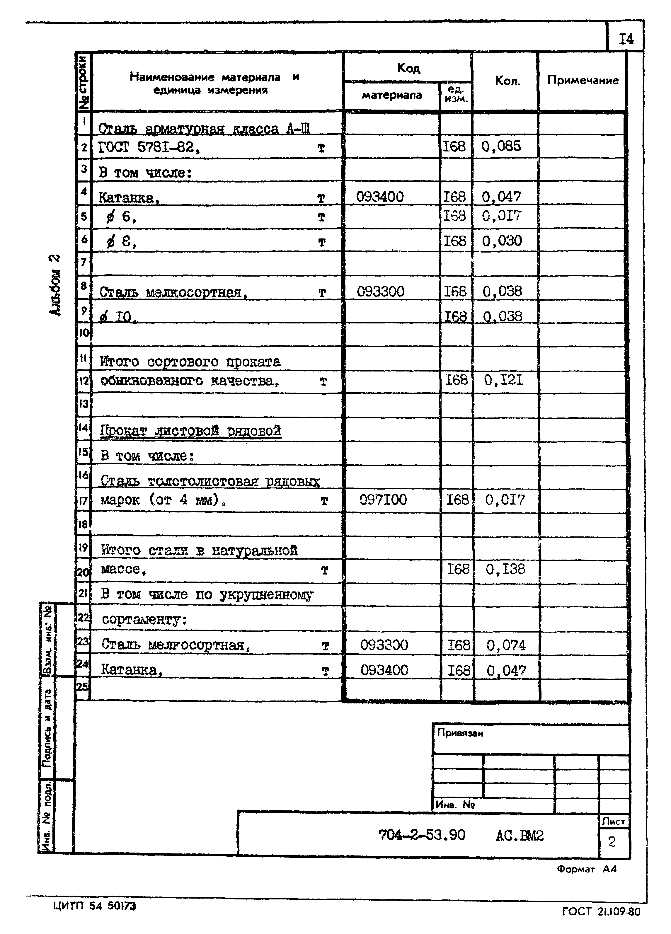 Типовой проект 704-2-53.90