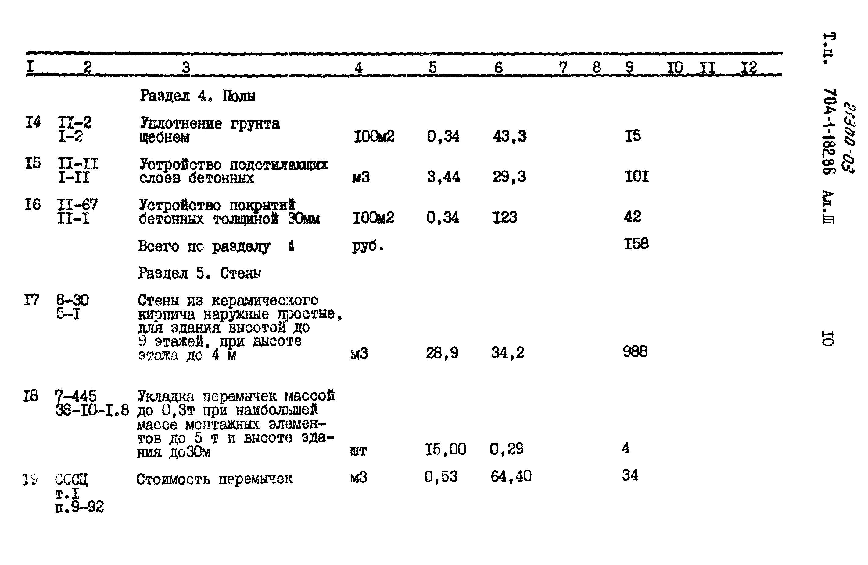 Типовой проект 704-1-182.86