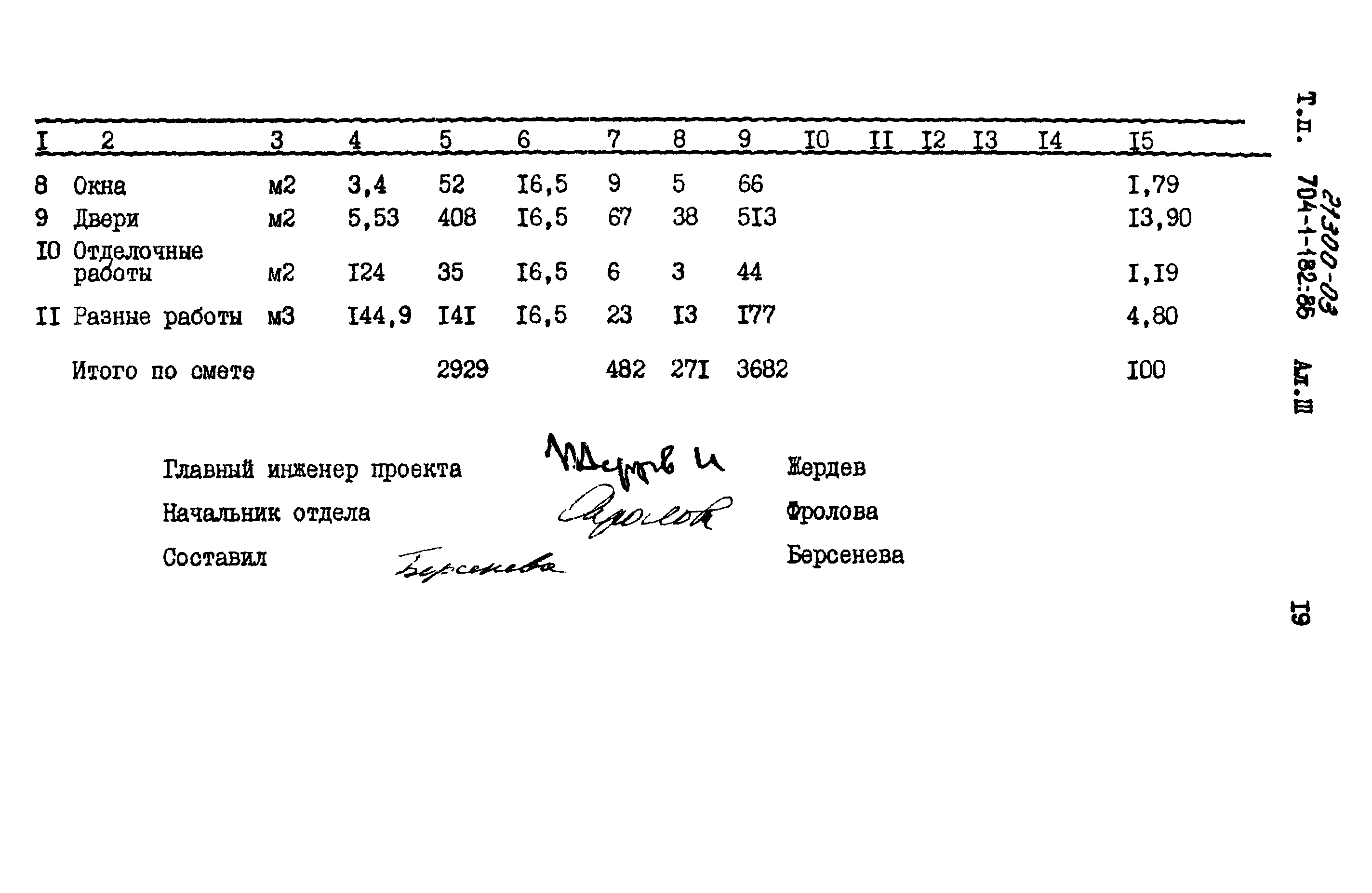 Типовой проект 704-1-182.86