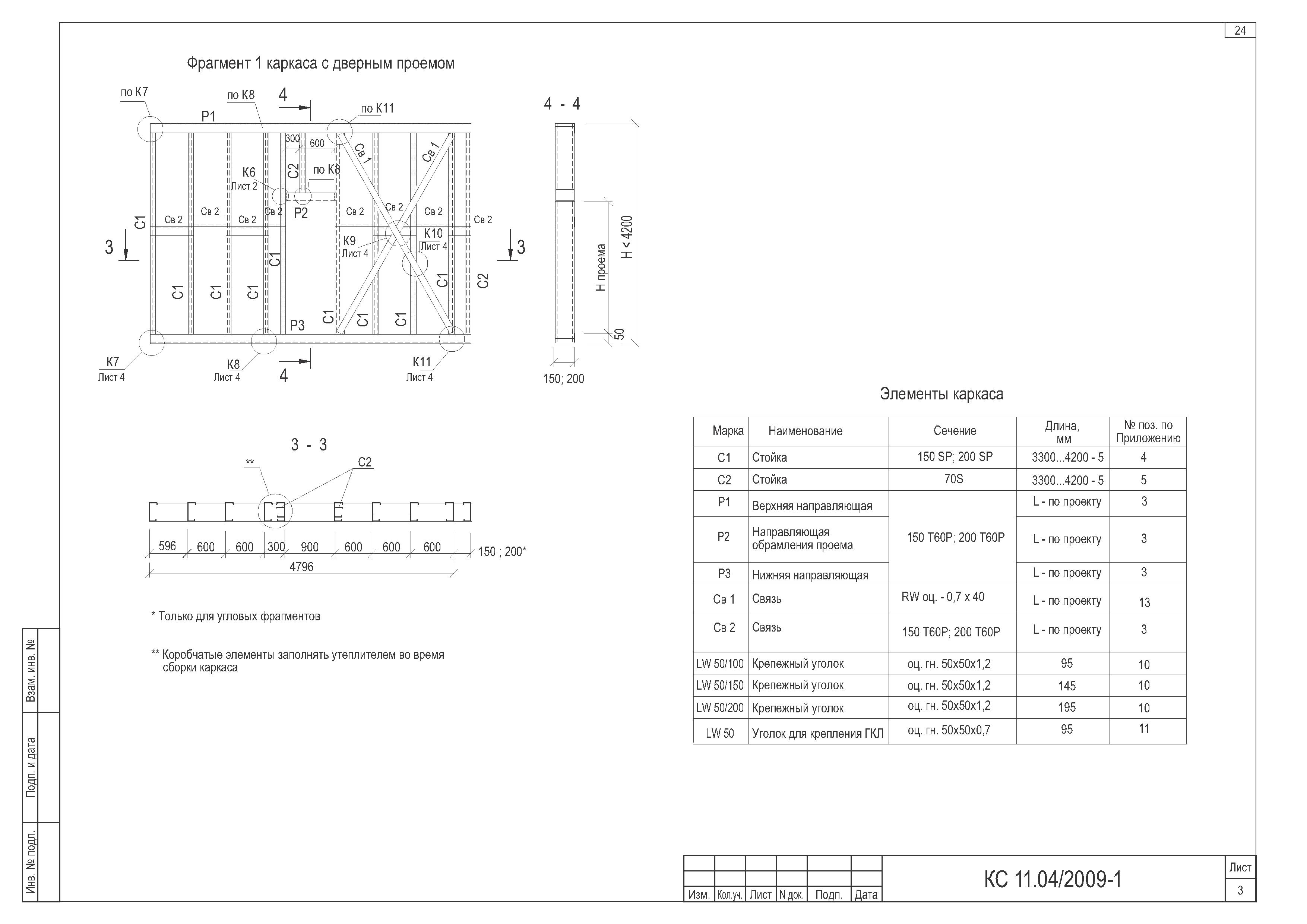 Шифр КС 11.04/2009