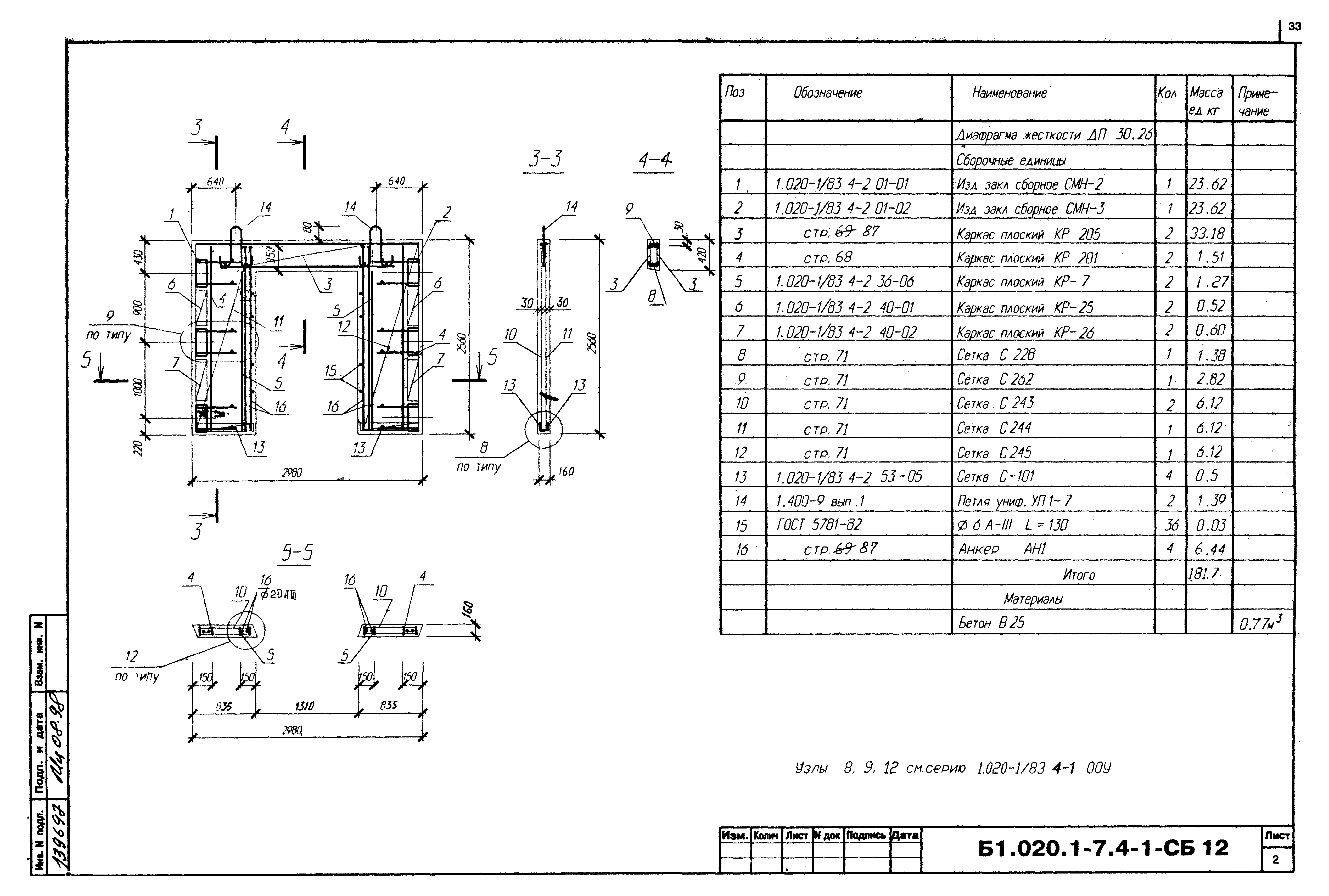 Серия Б1.020.1-7