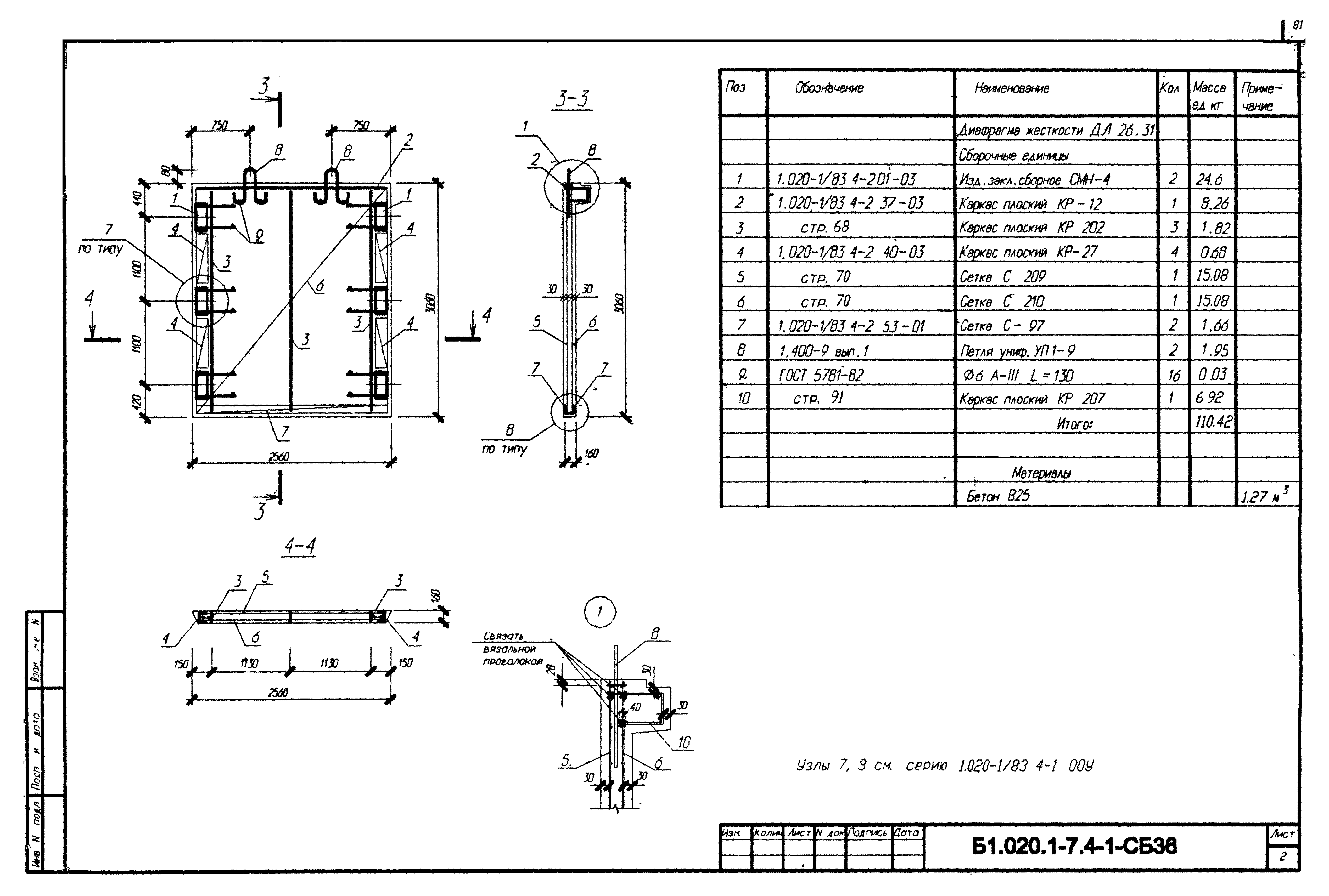 Серия Б1.020.1-7