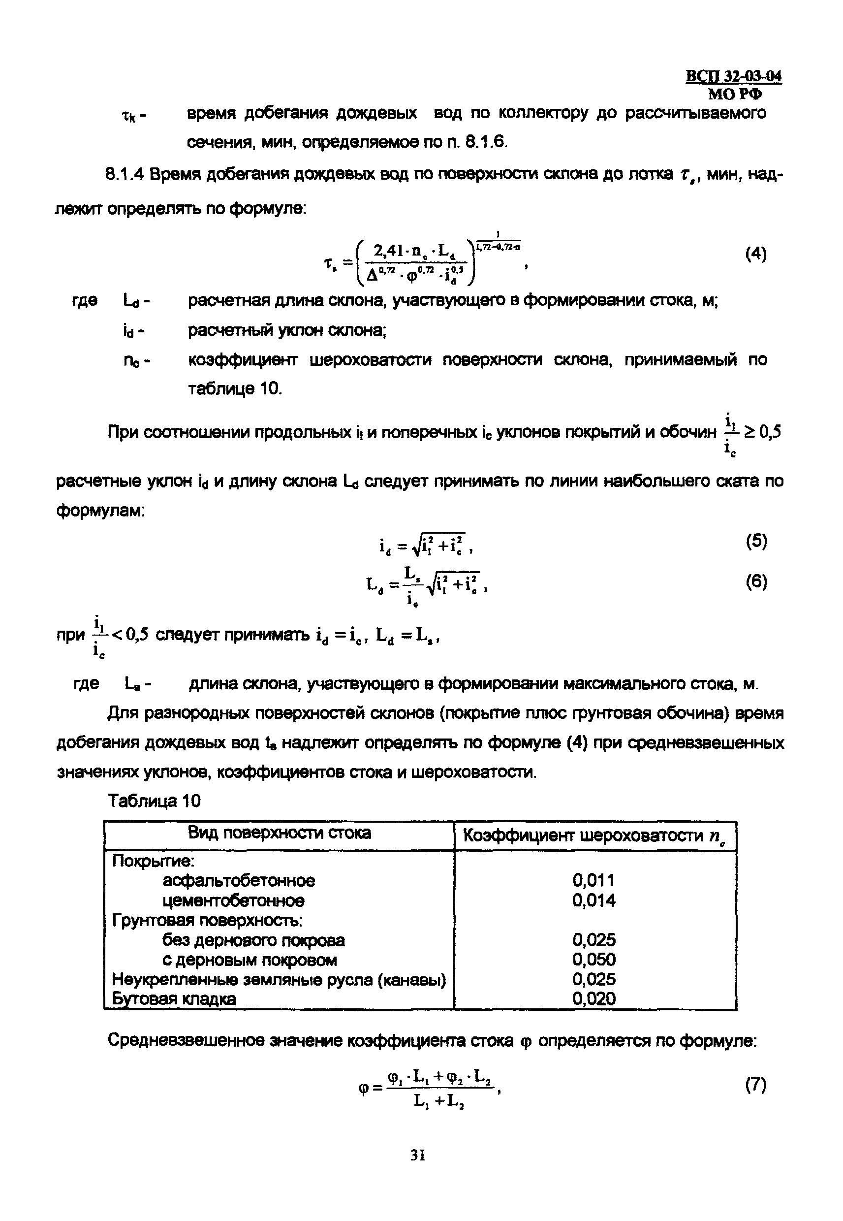 ВСП 32-03-04 МО РФ