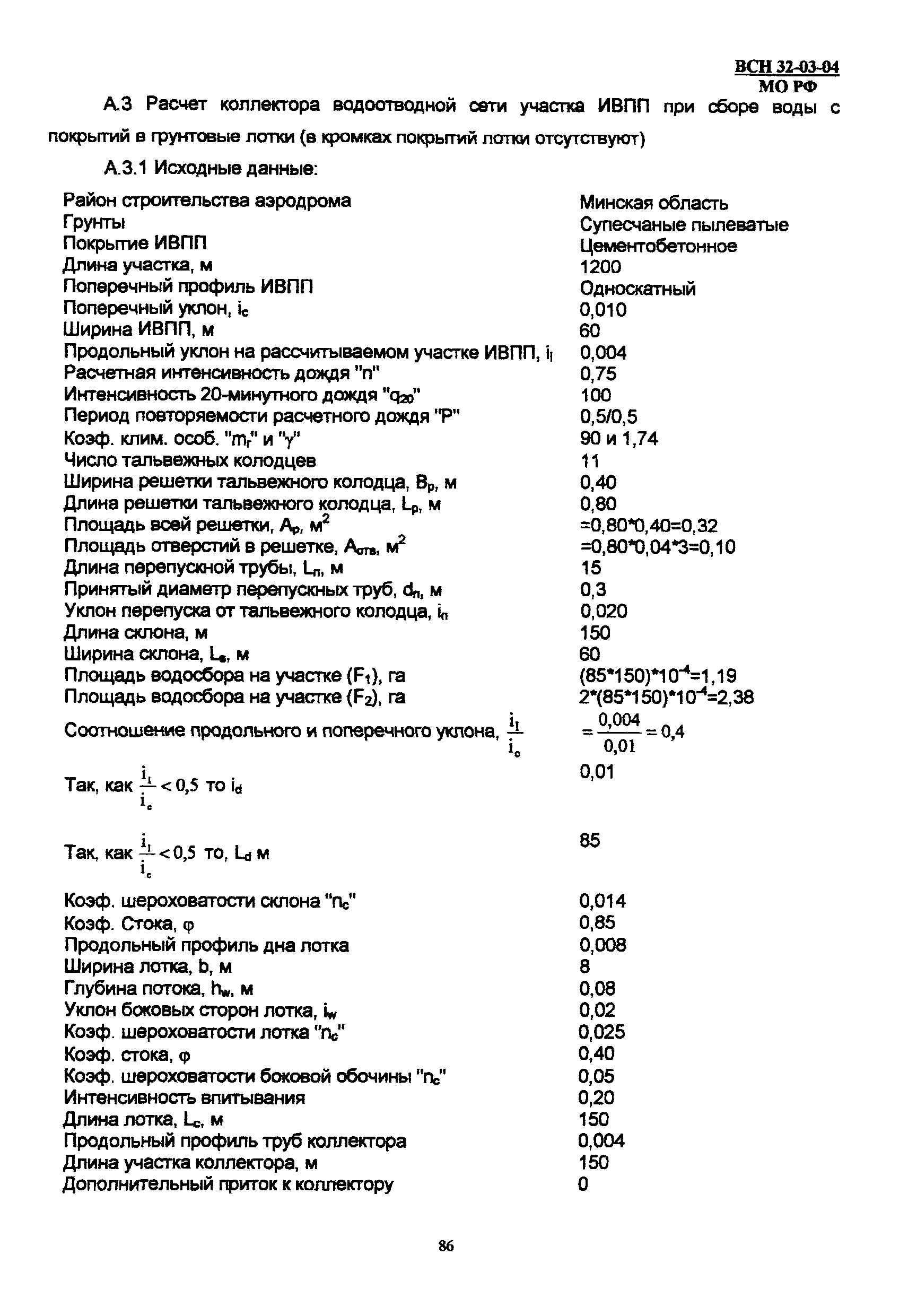 ВСП 32-03-04 МО РФ