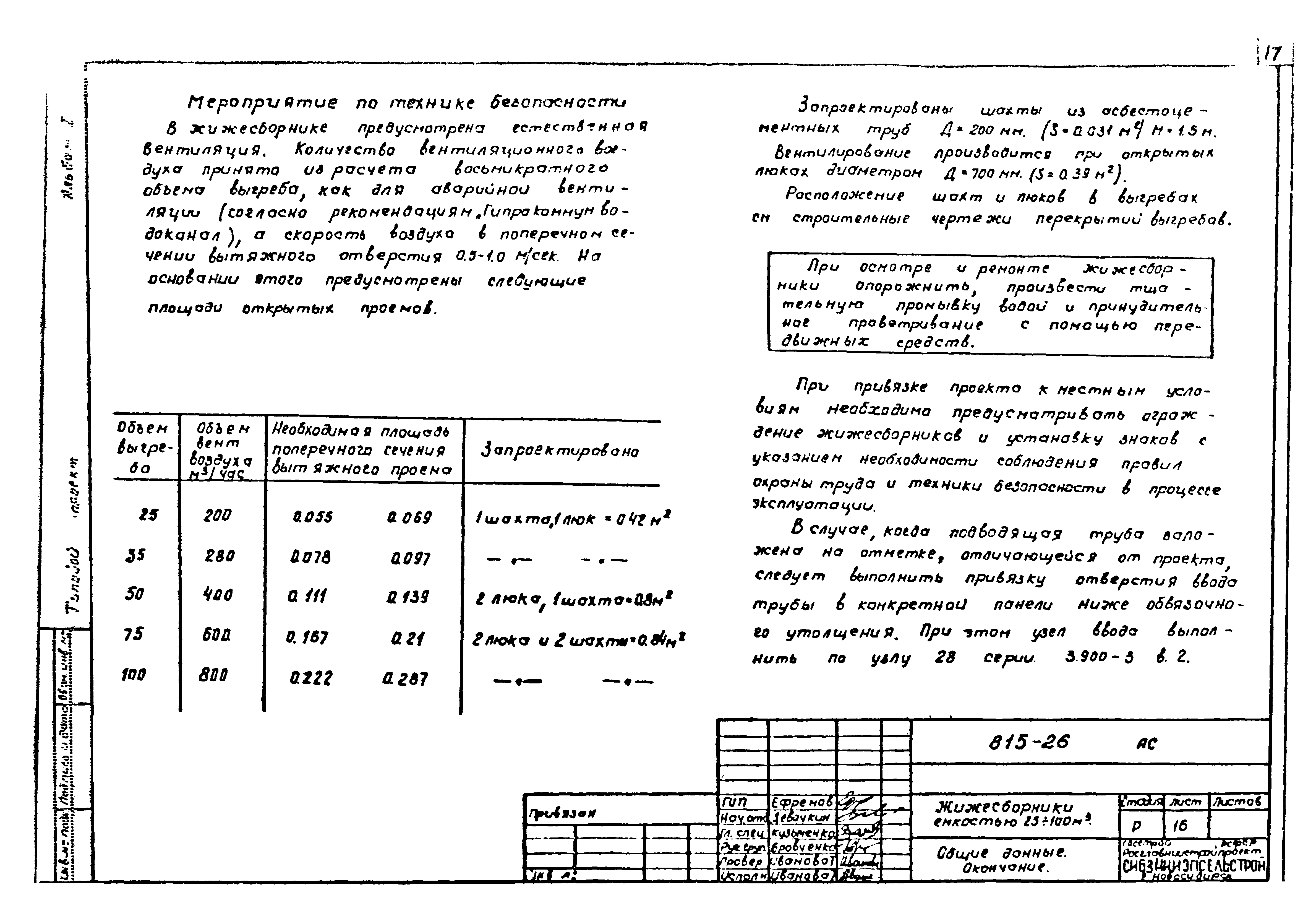 Типовой проект 815-26