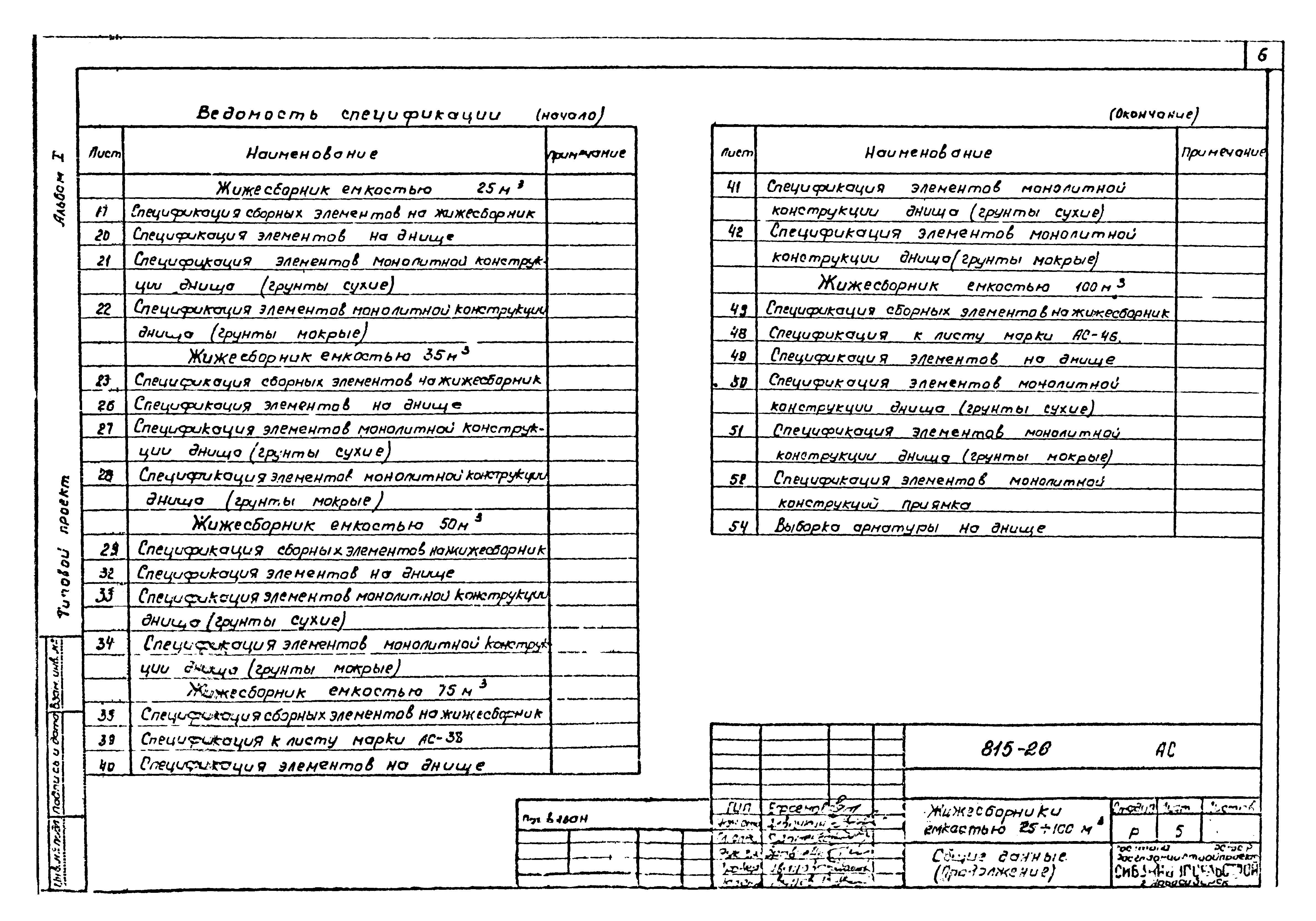 Типовой проект 815-26