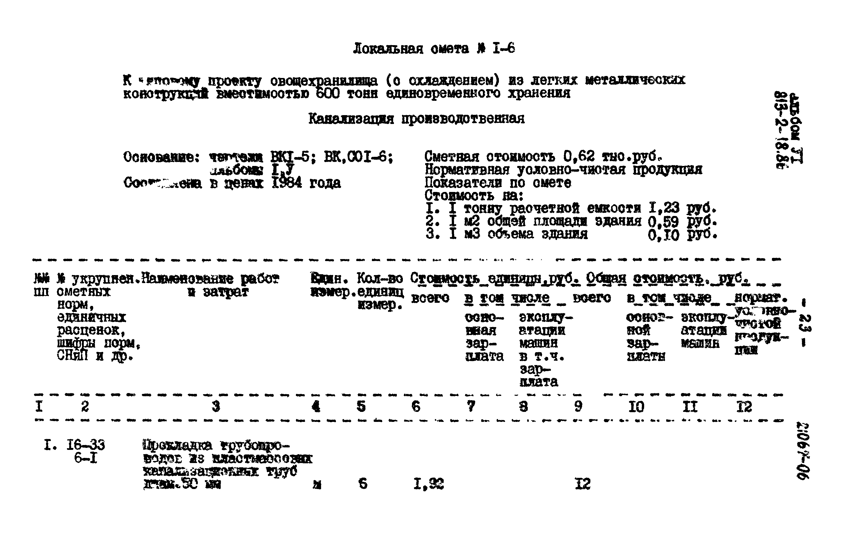 Типовой проект 813-2-18.86