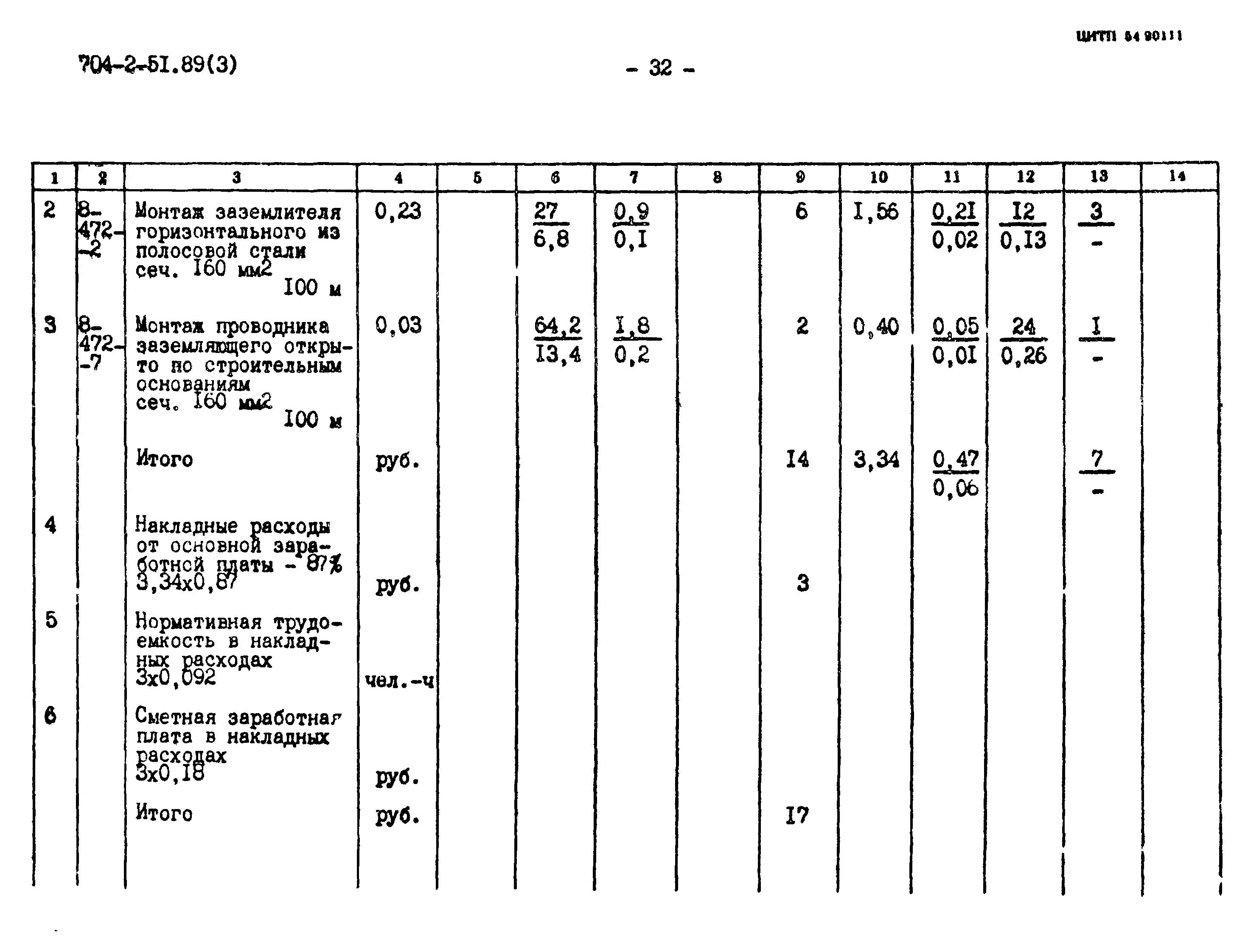 Типовой проект 704-2-51.89