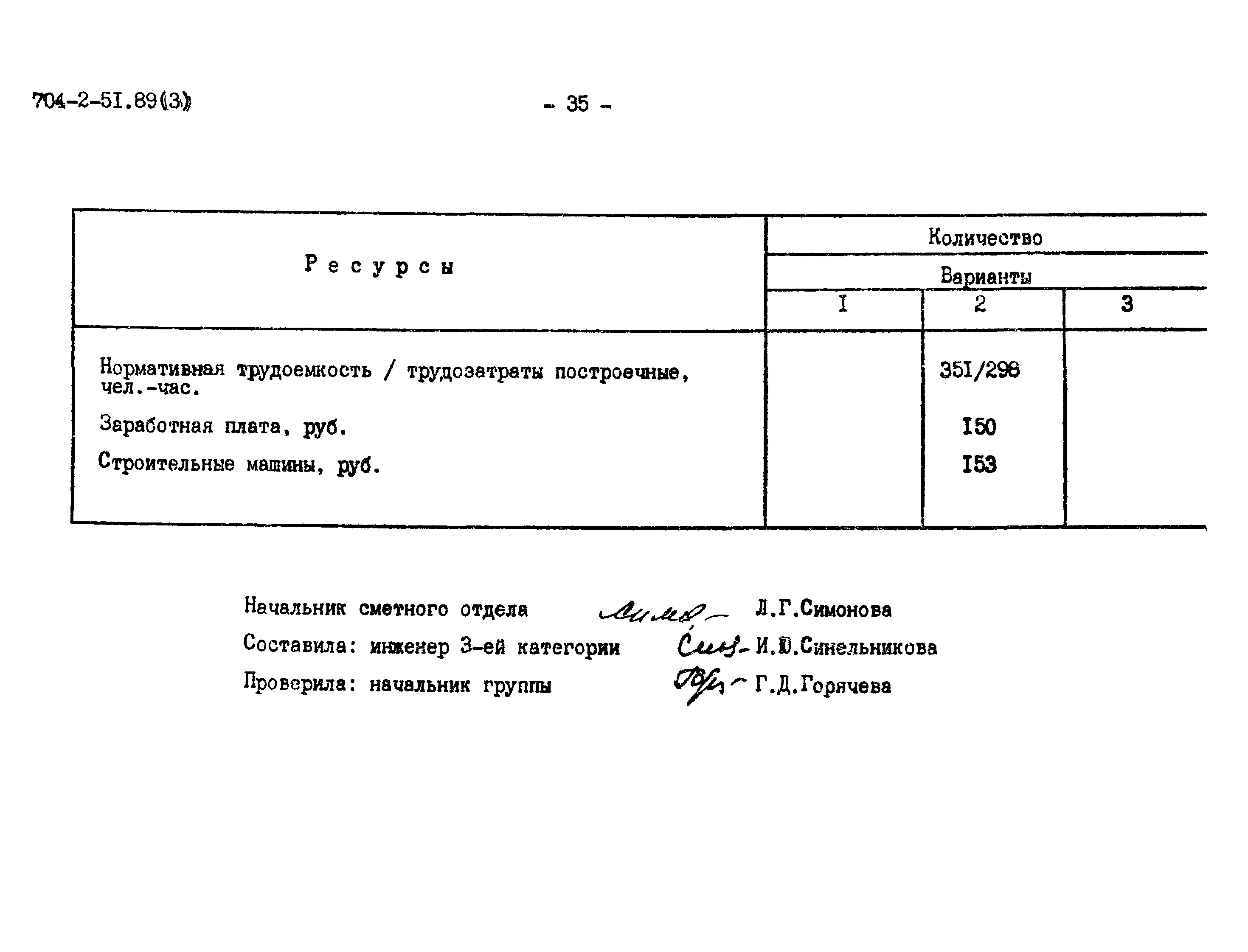 Типовой проект 704-2-51.89