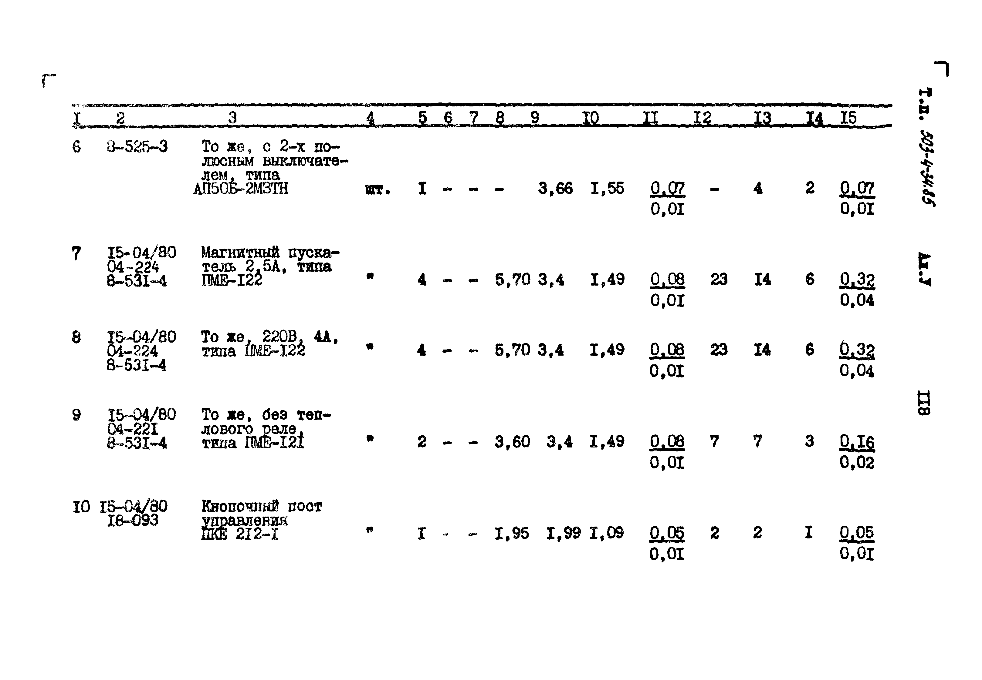 Типовой проект 503-4-34.85