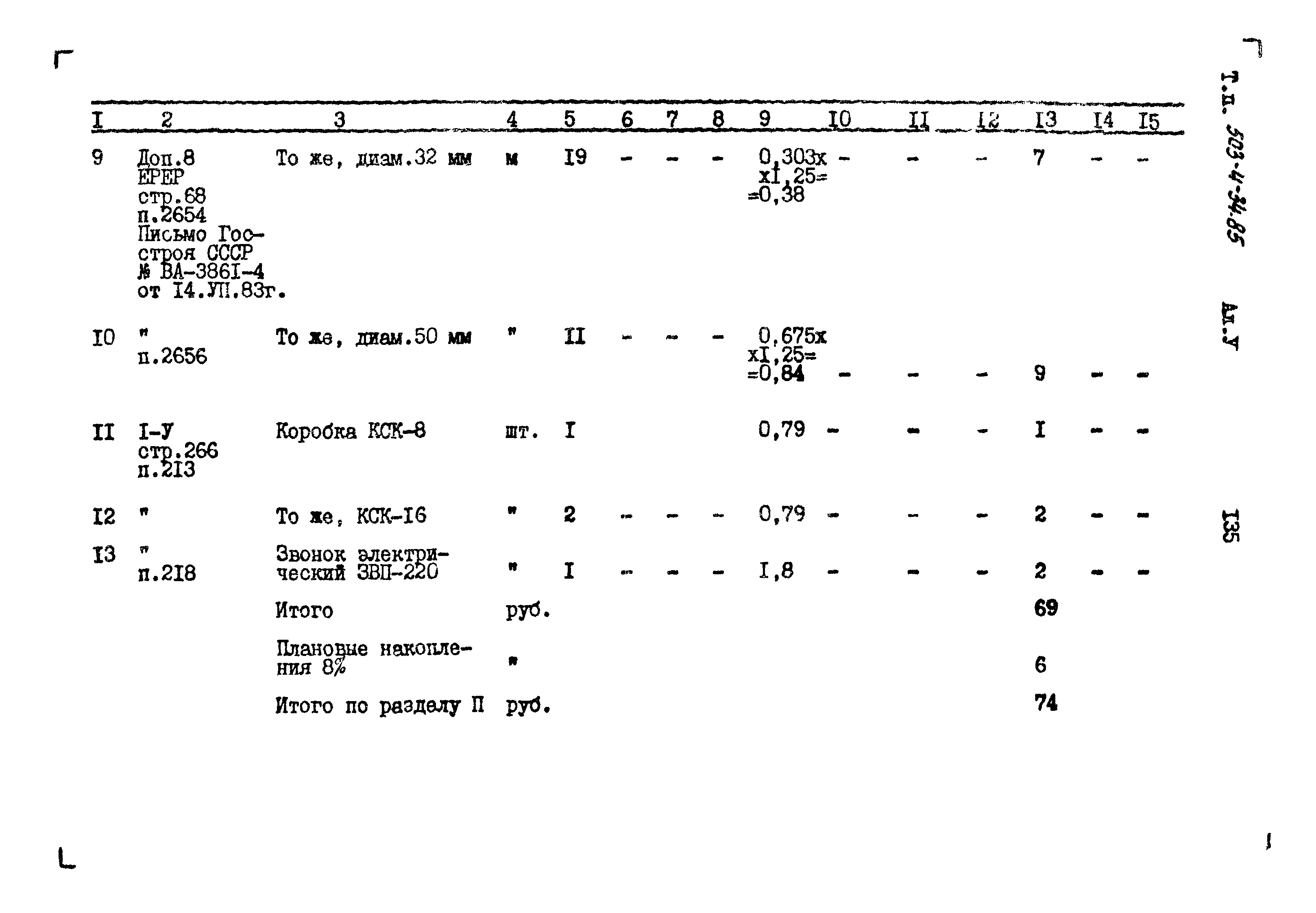 Типовой проект 503-4-34.85