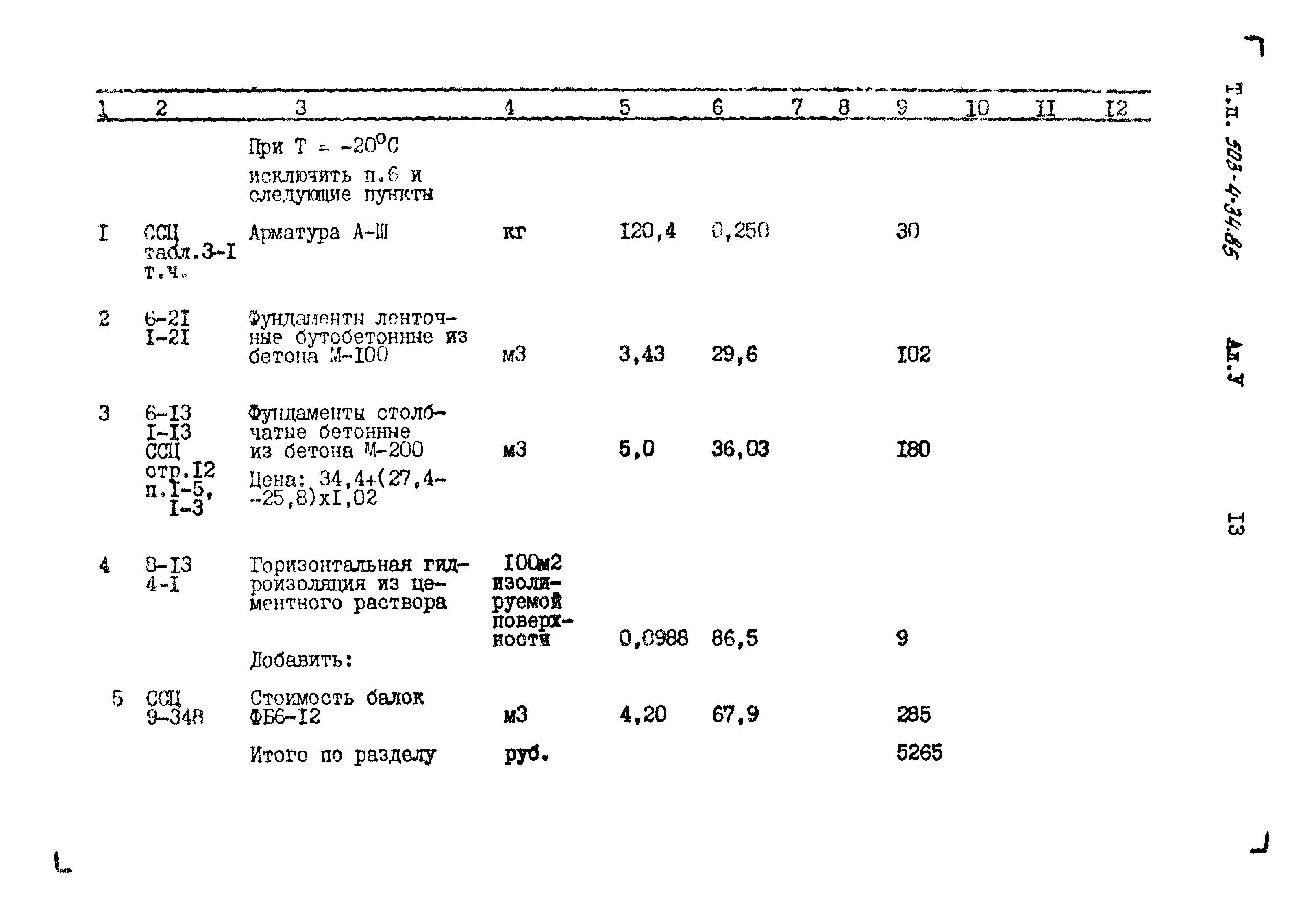 Типовой проект 503-4-34.85