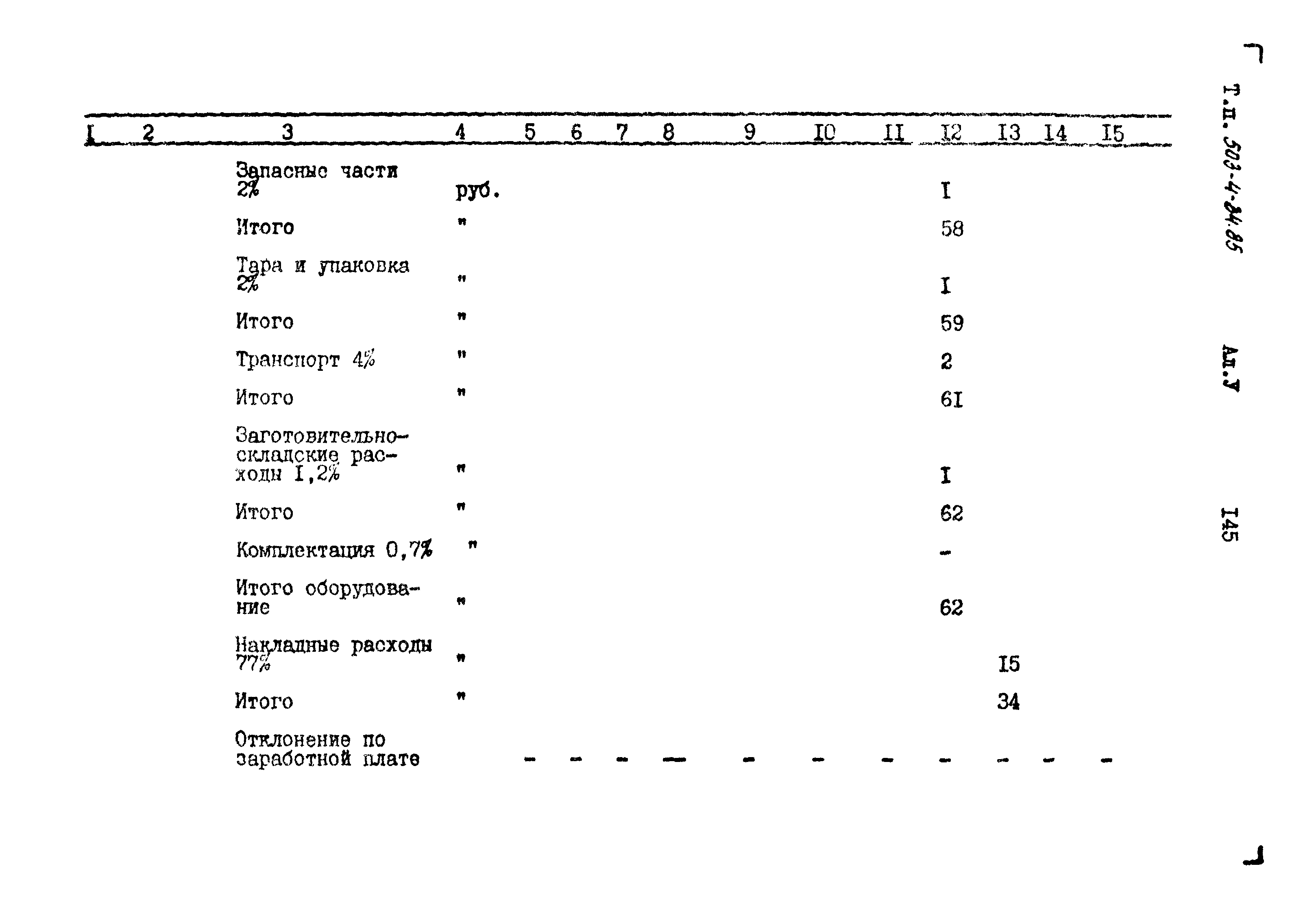 Типовой проект 503-4-34.85