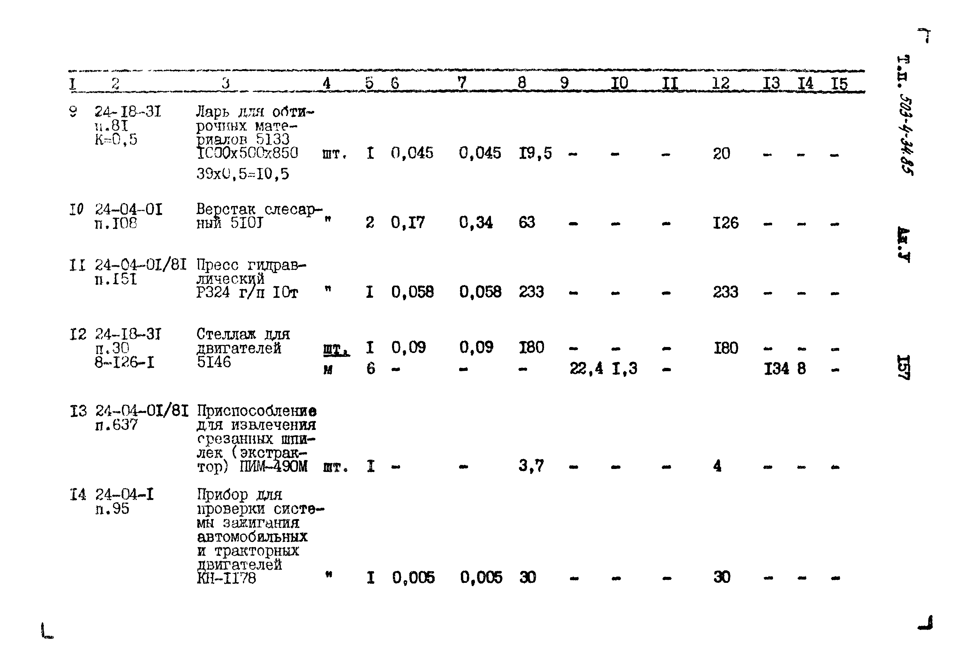 Типовой проект 503-4-34.85