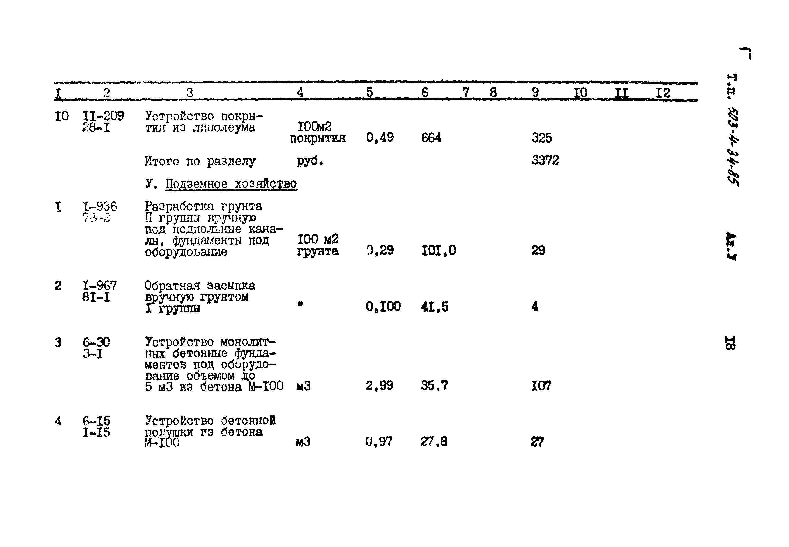 Типовой проект 503-4-34.85