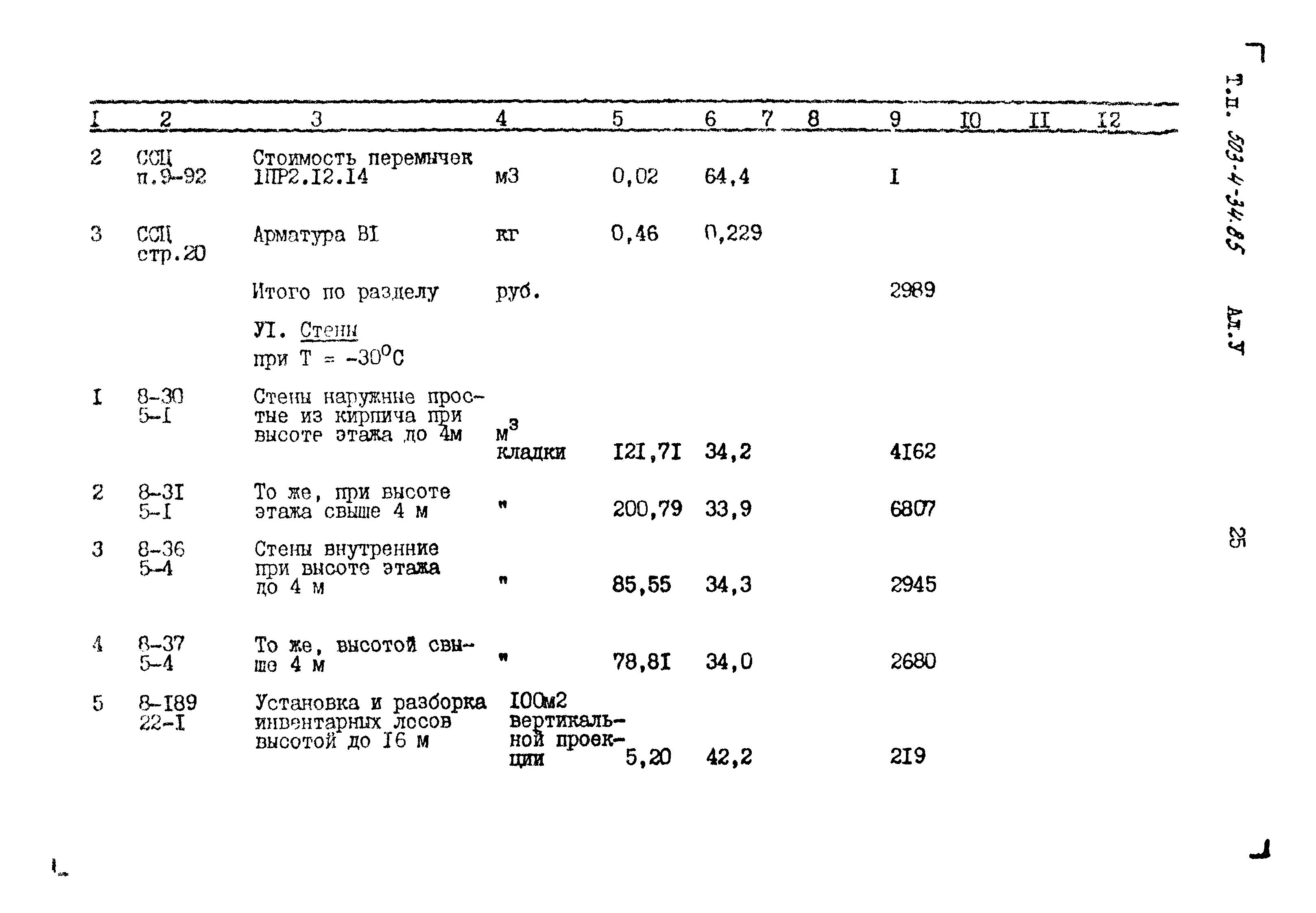 Типовой проект 503-4-34.85