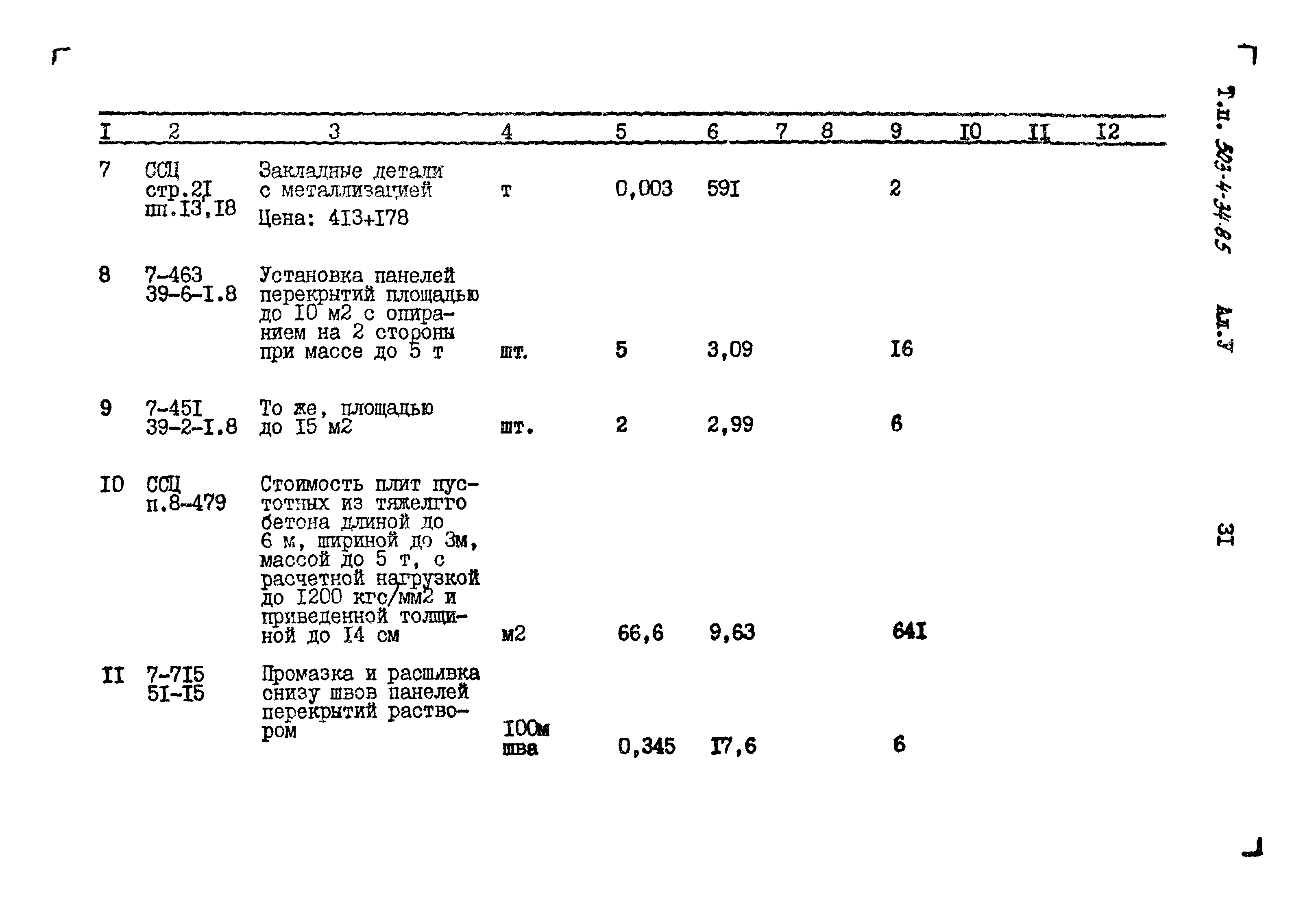 Типовой проект 503-4-34.85