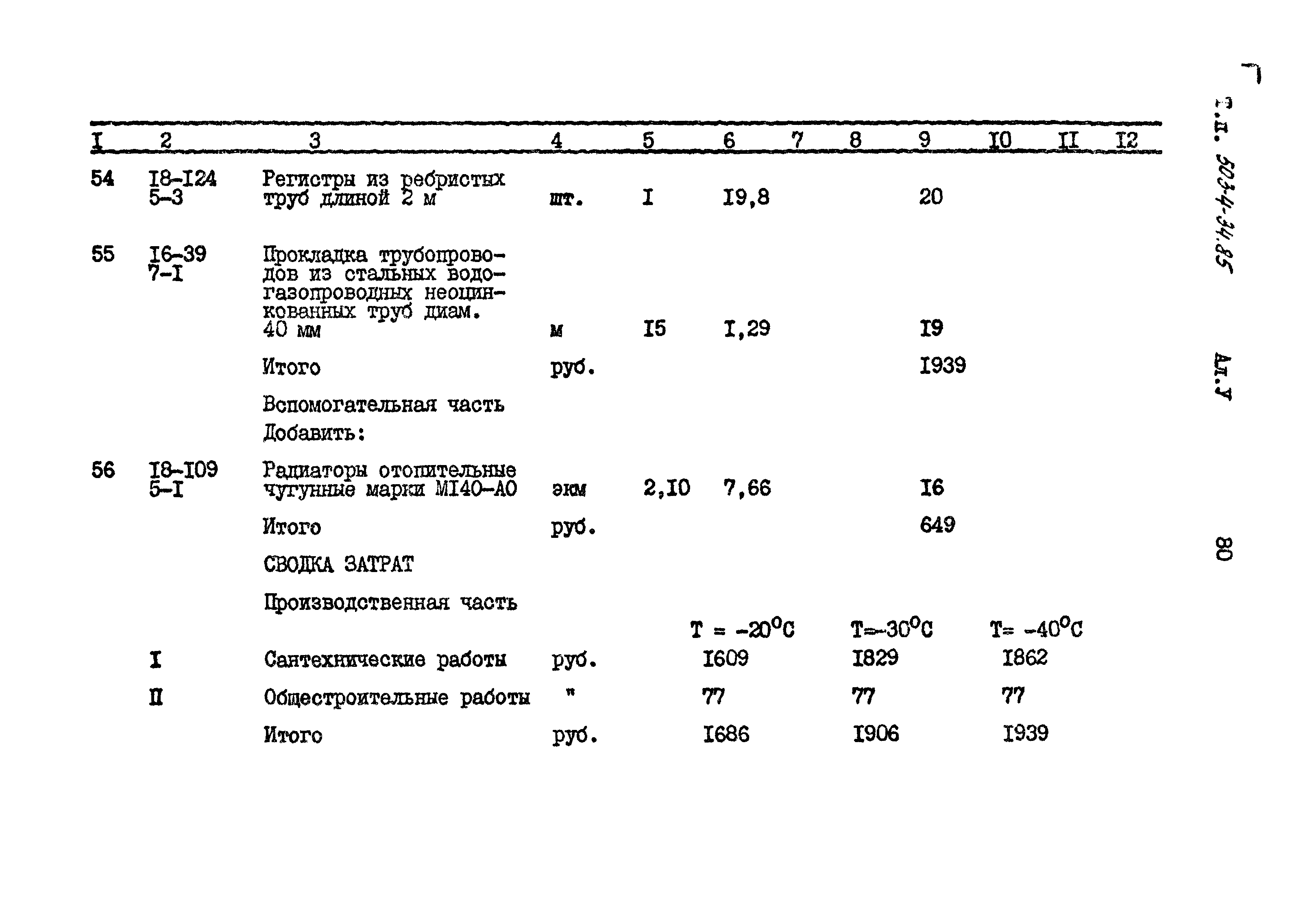 Типовой проект 503-4-34.85