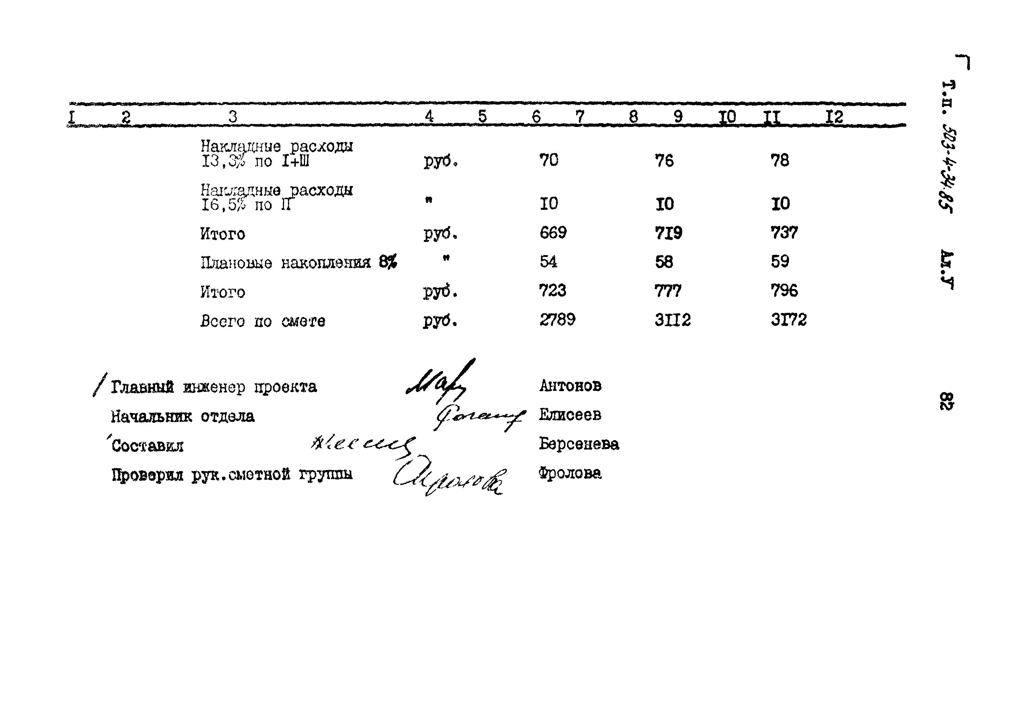 Типовой проект 503-4-34.85