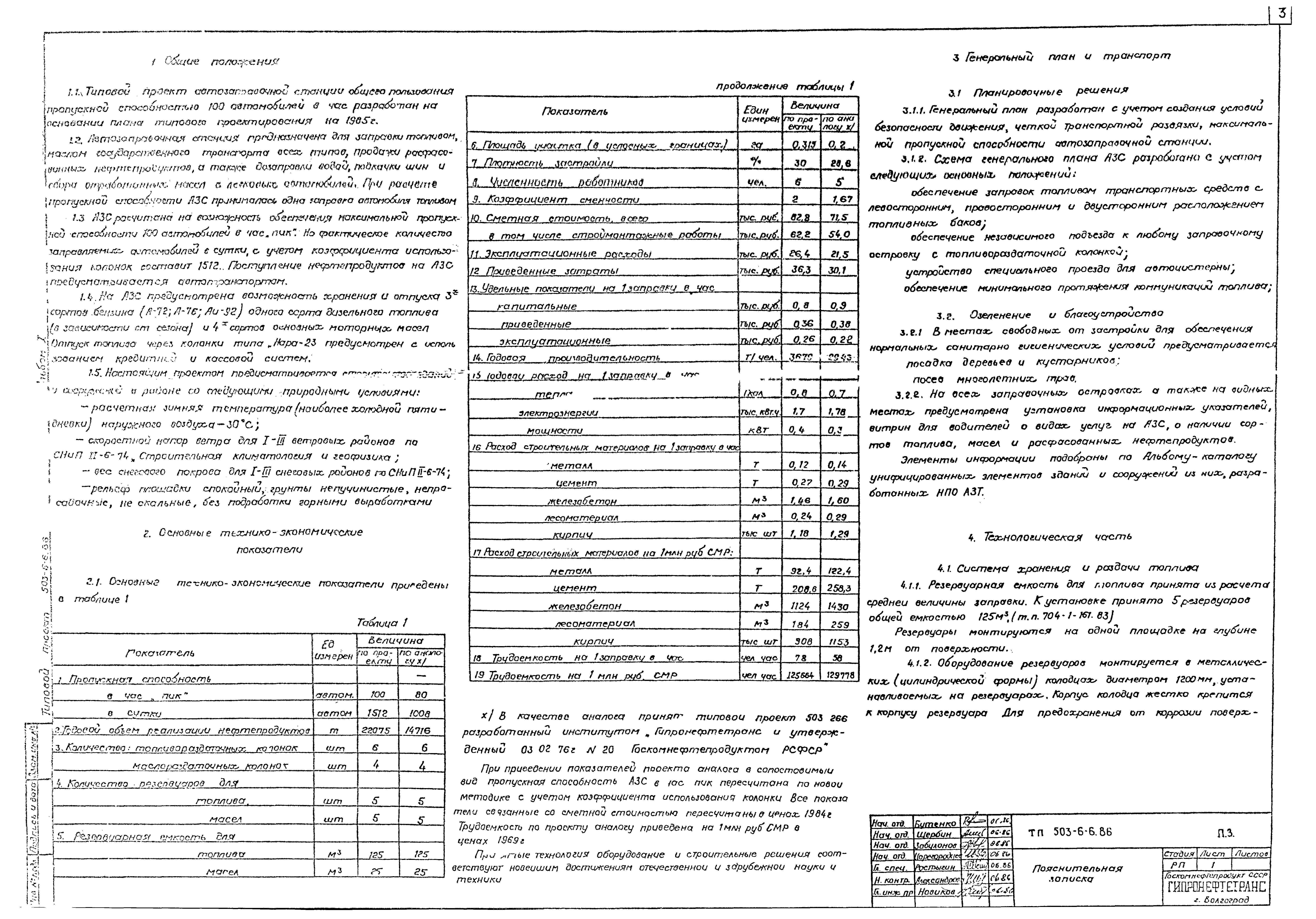 Типовой проект 503-6-6.86