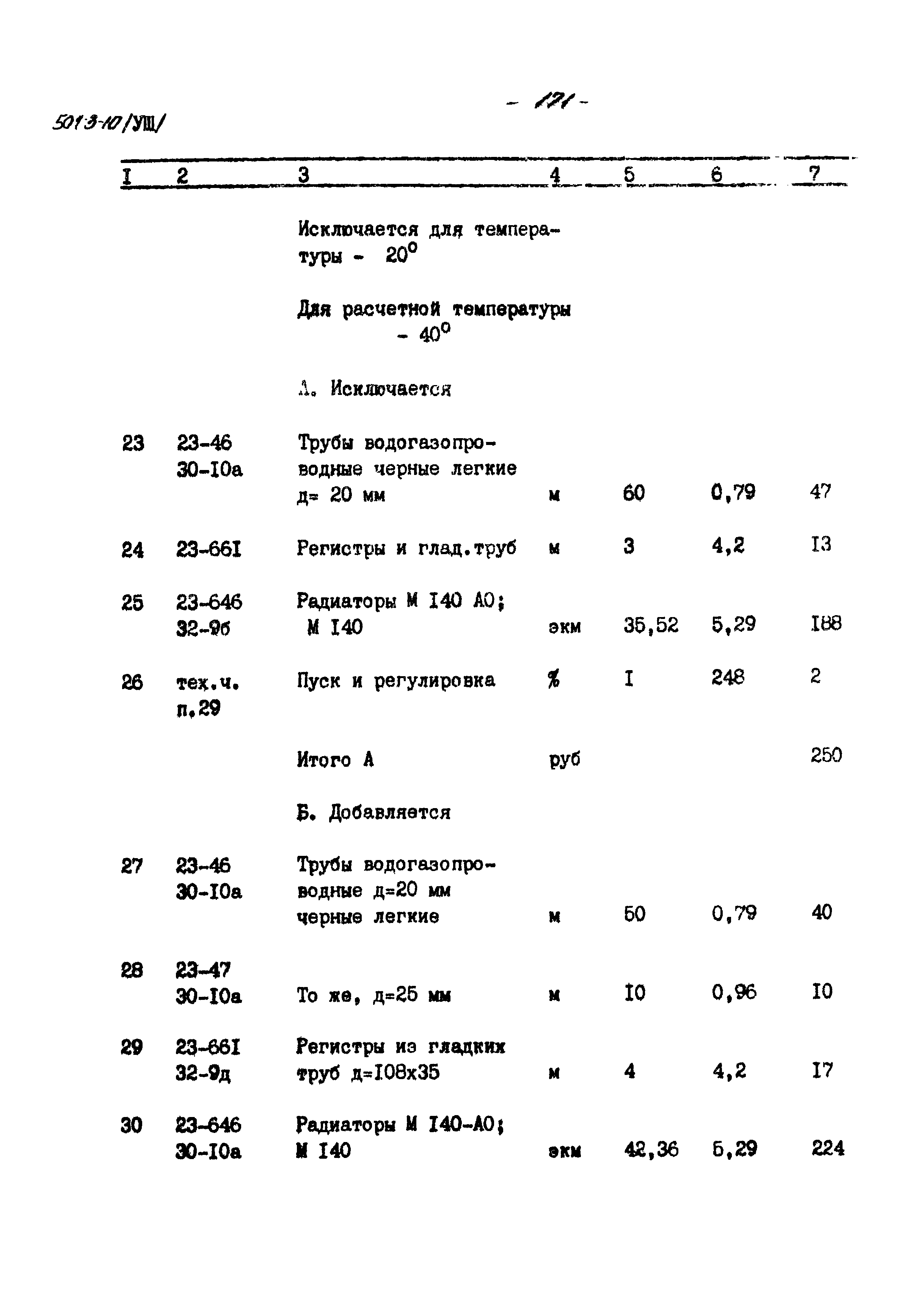 Типовой проект 501-3-10