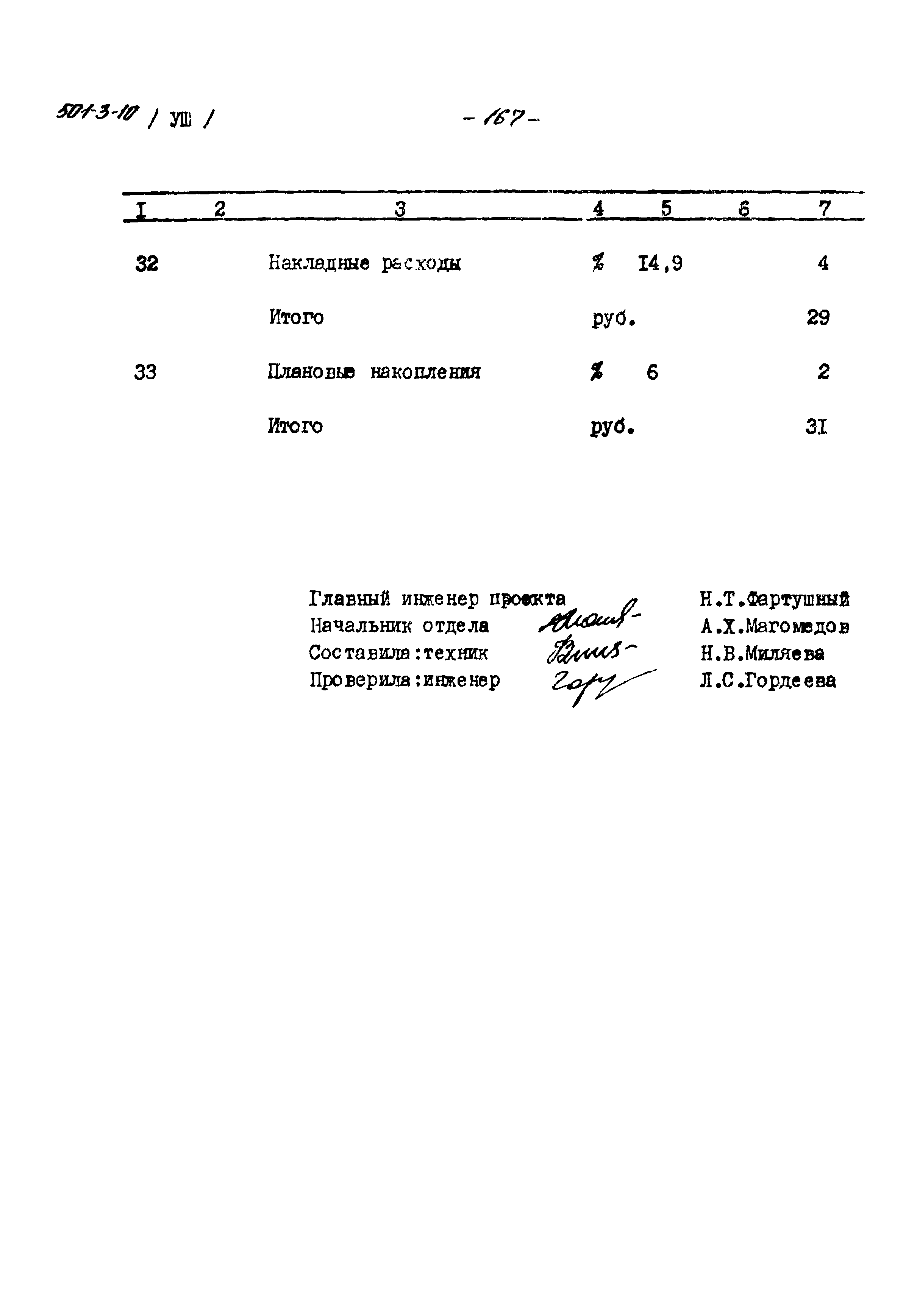 Типовой проект 501-3-10