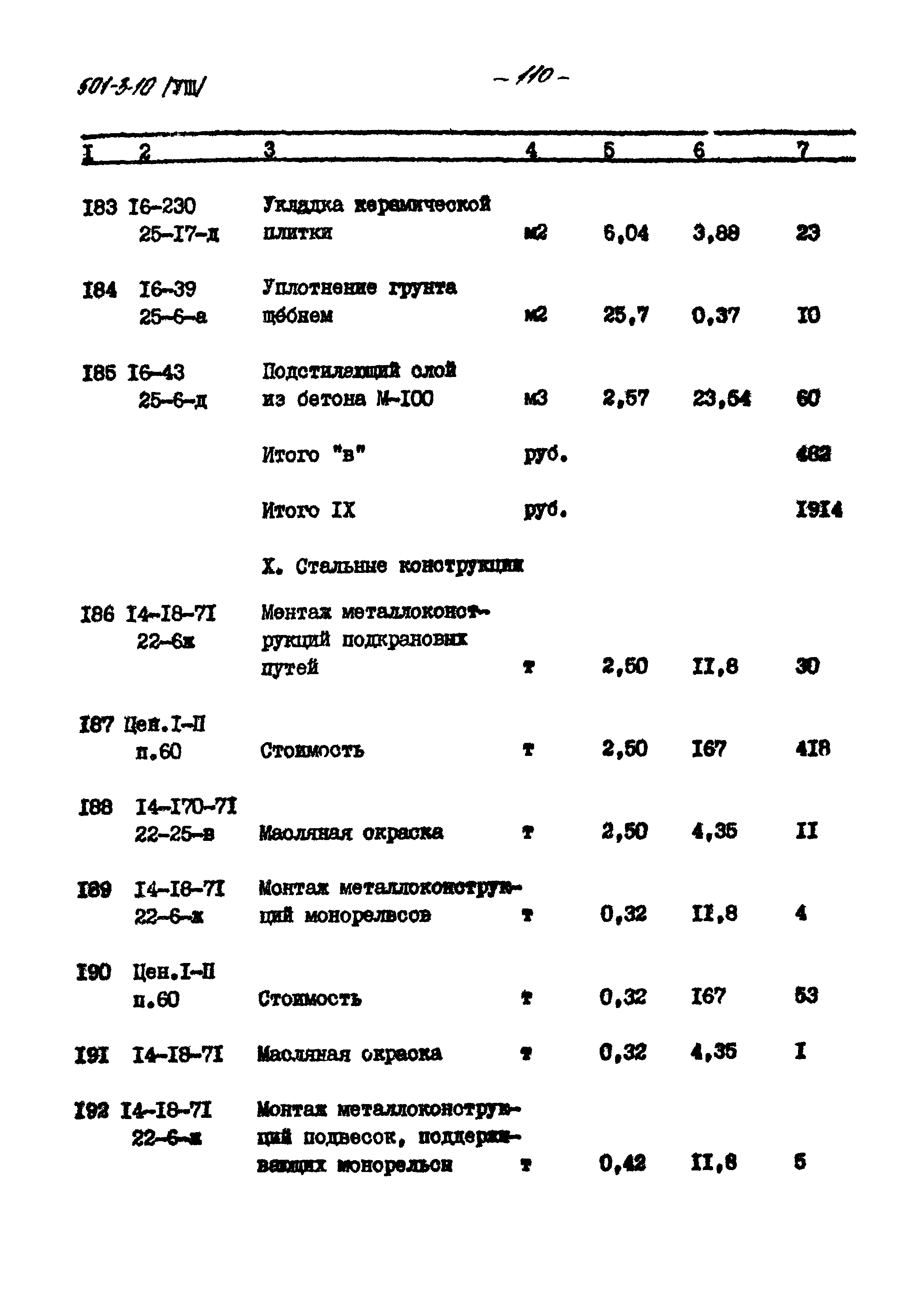 Типовой проект 501-3-10