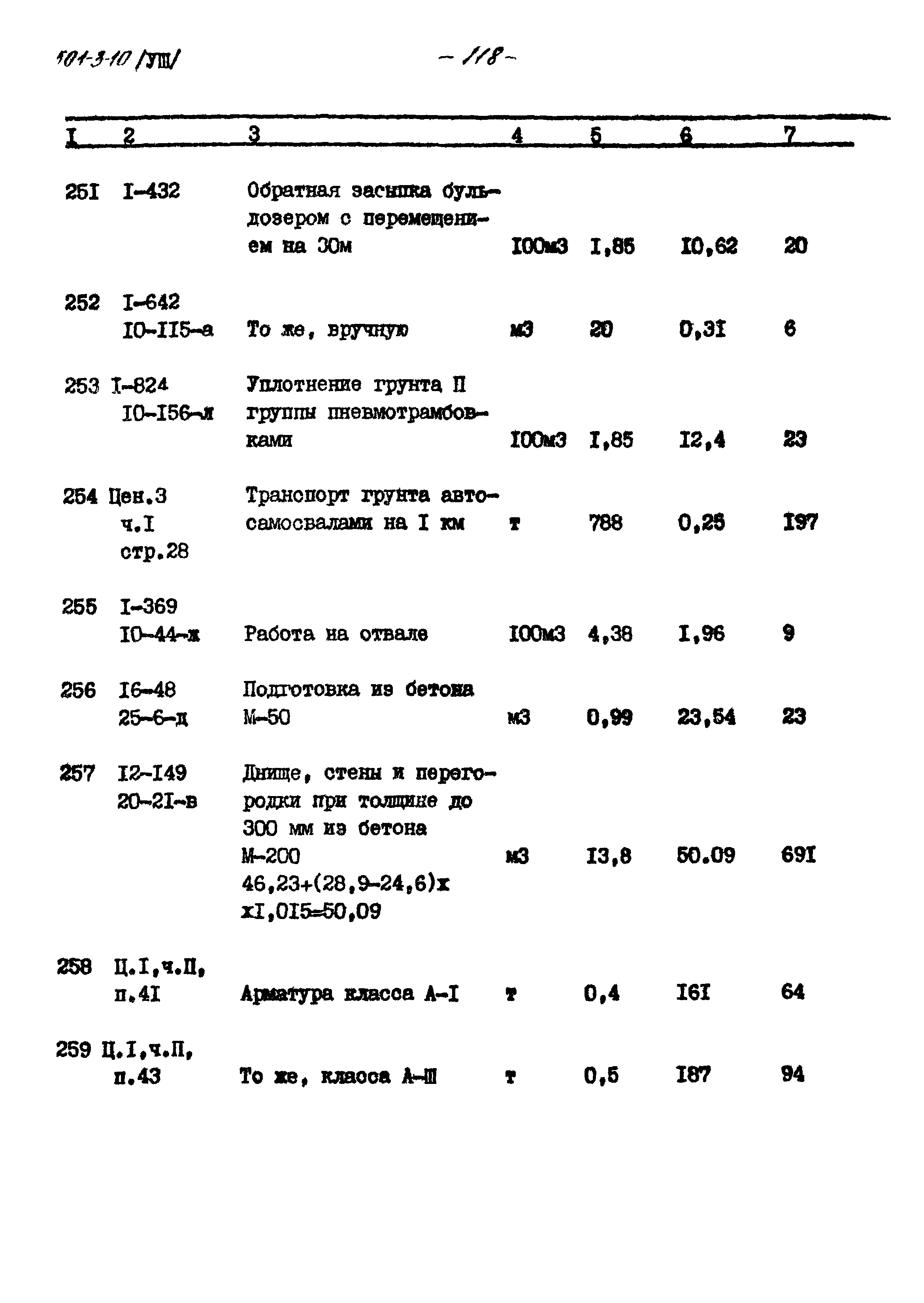 Типовой проект 501-3-10