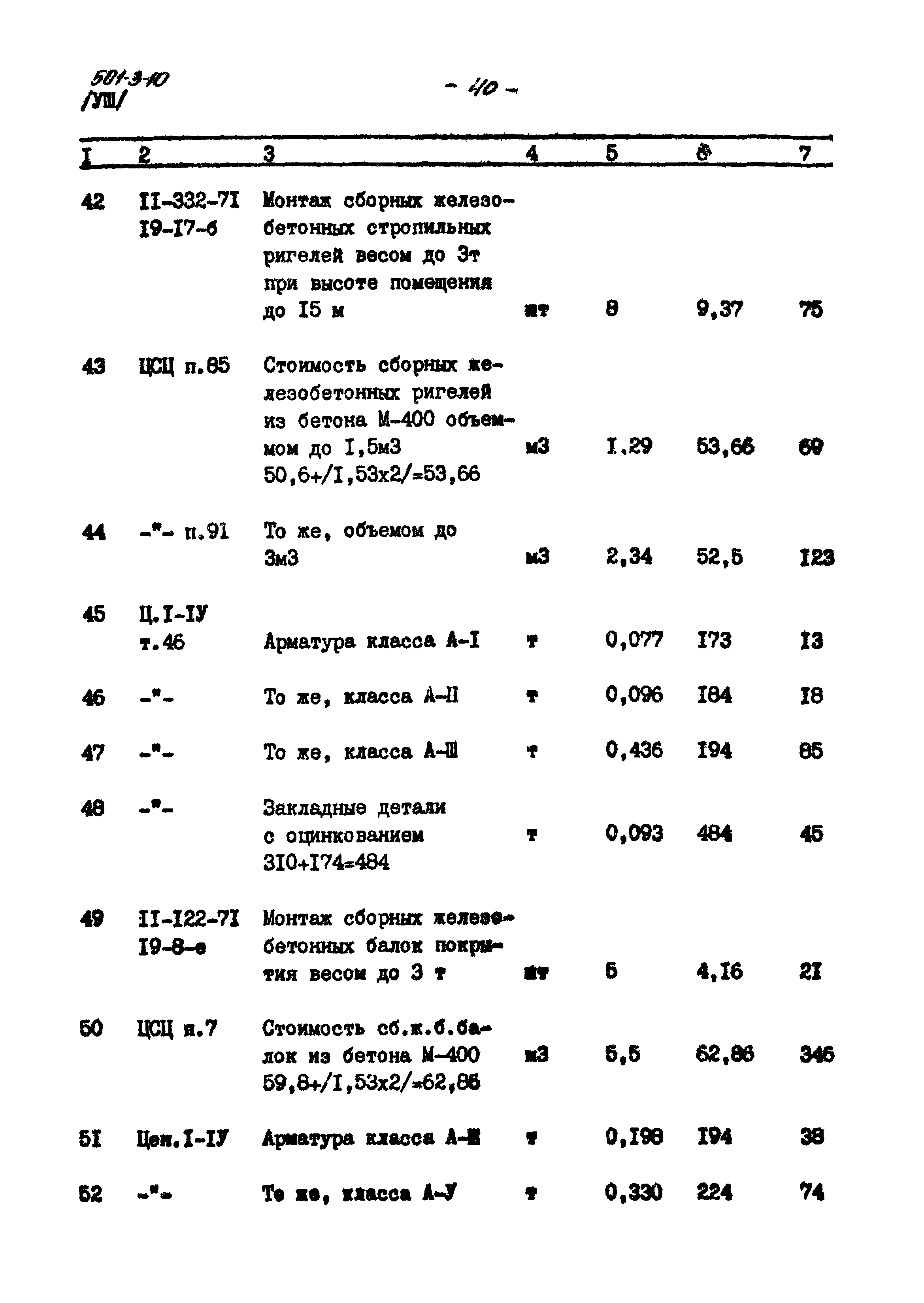 Типовой проект 501-3-10