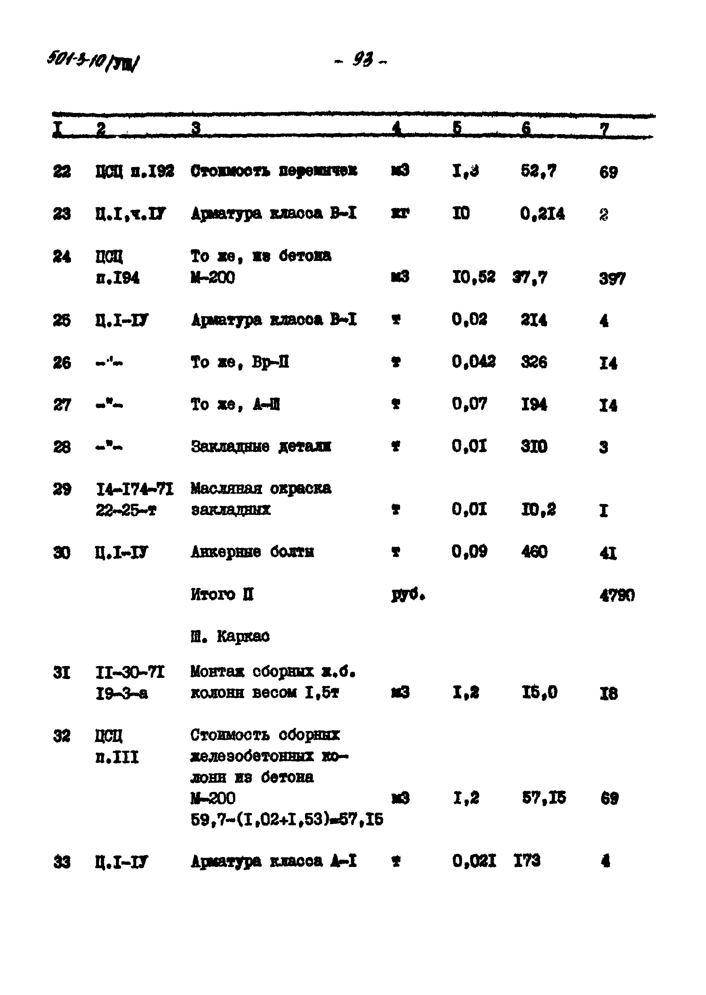 Типовой проект 501-3-10