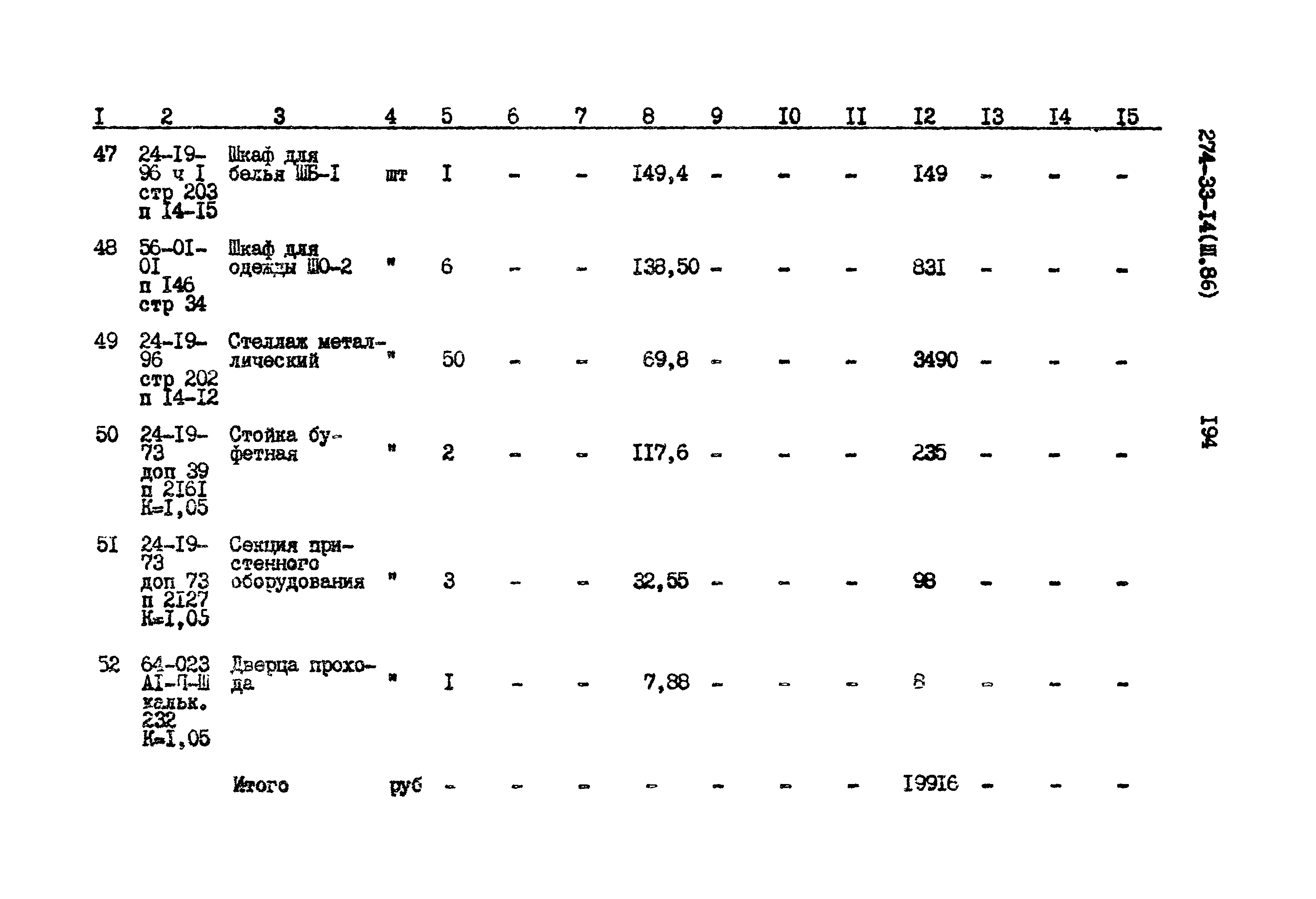 Типовой проект 274-33-14