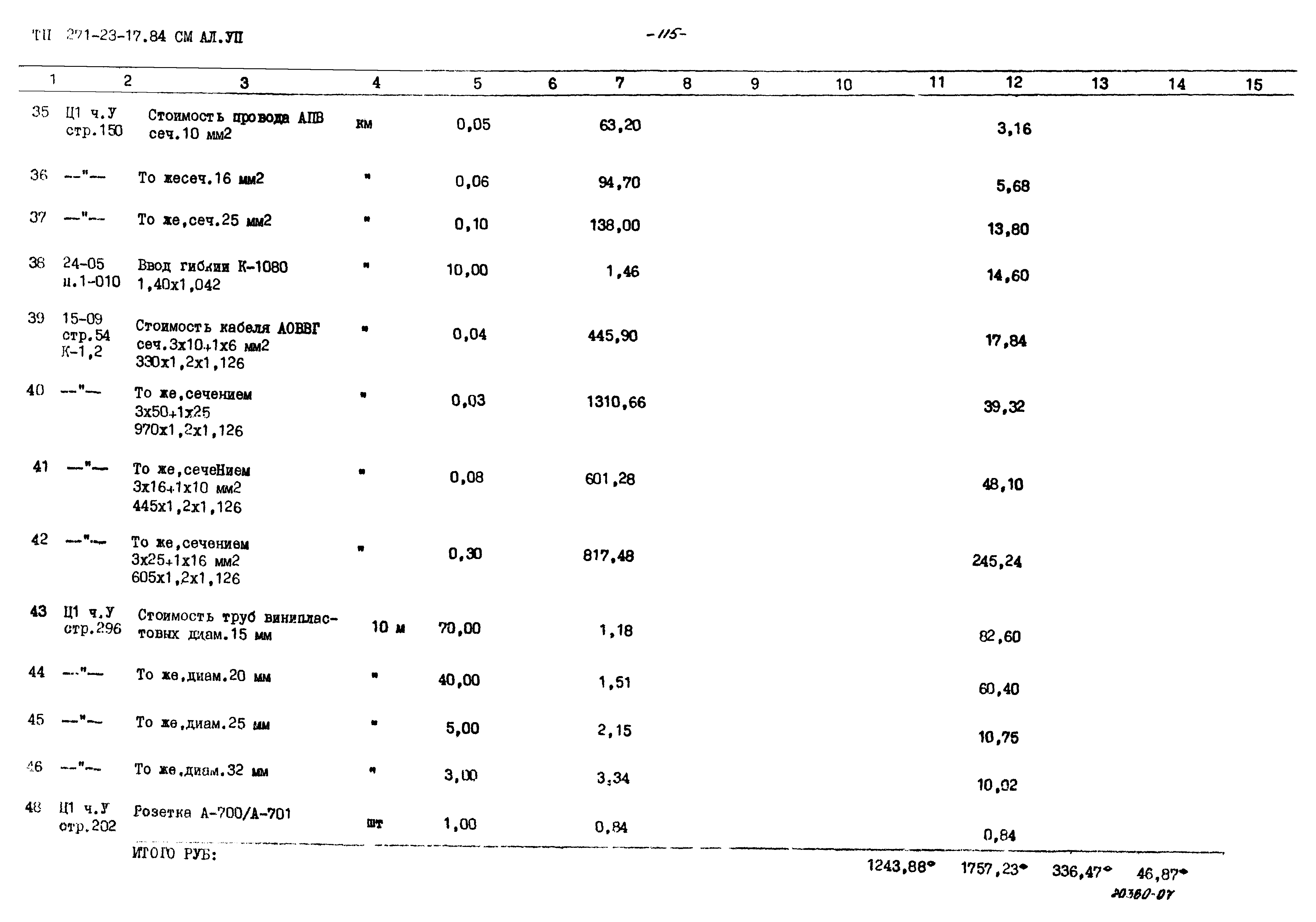 Типовой проект 271-23-17.84