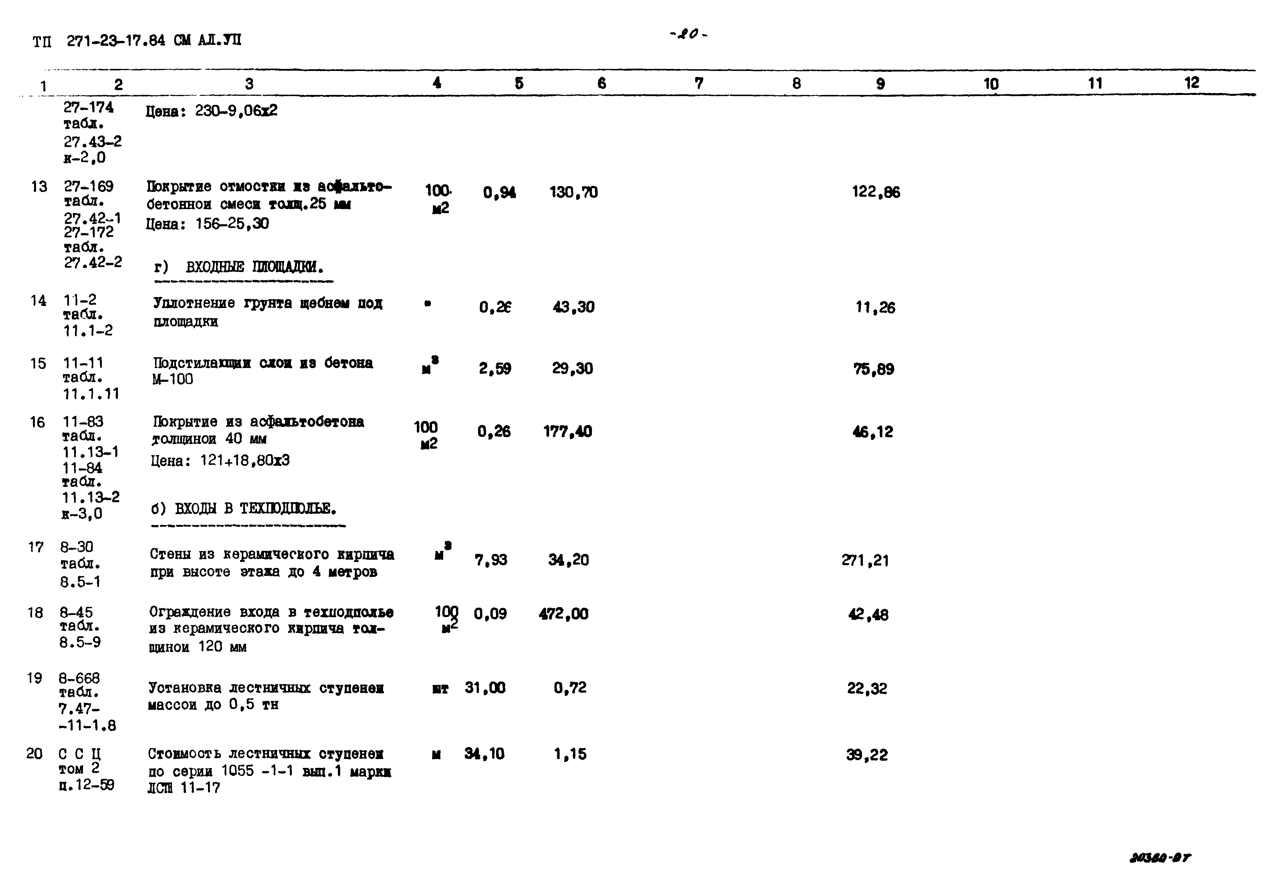 Типовой проект 271-23-17.84