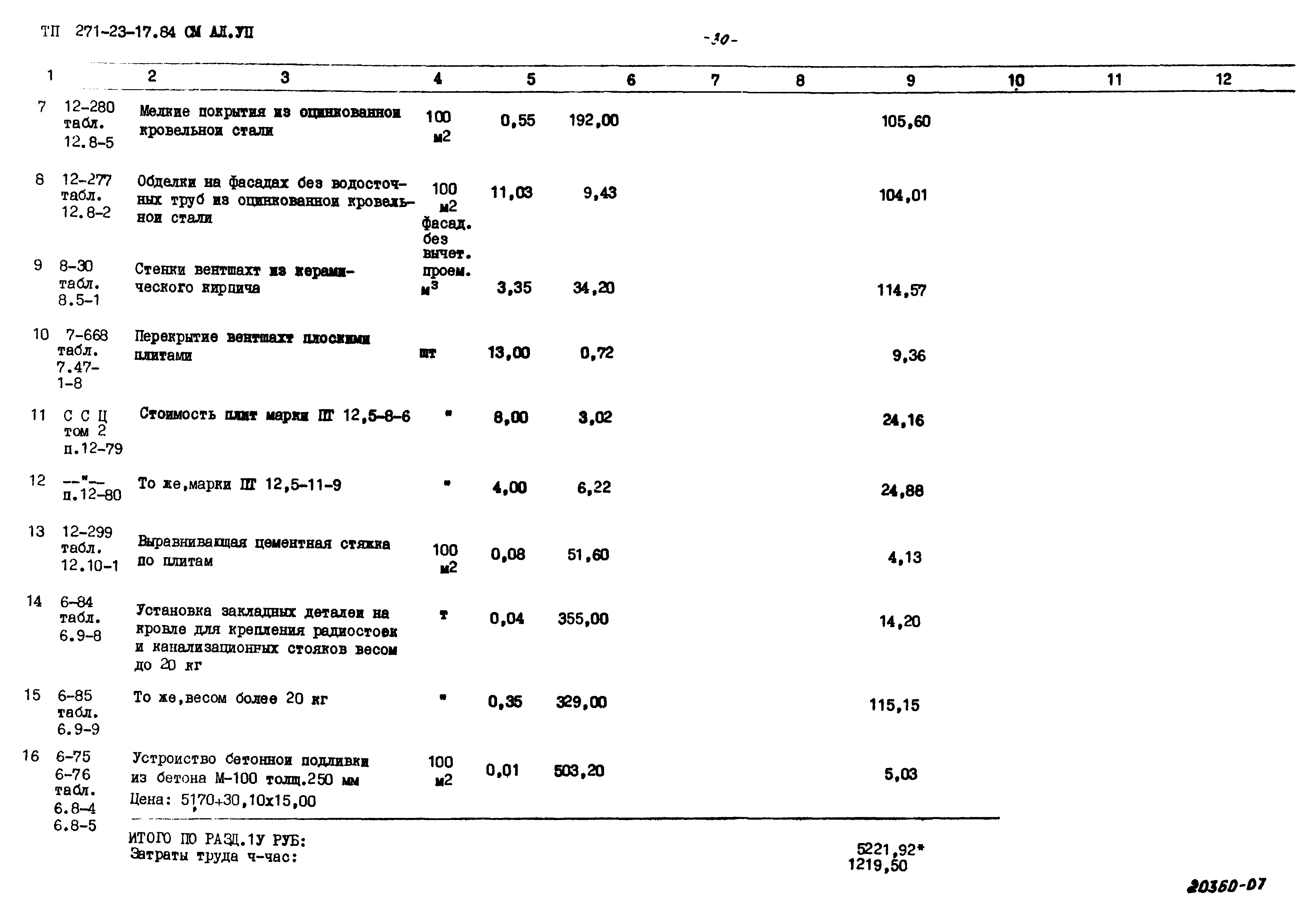 Типовой проект 271-23-17.84