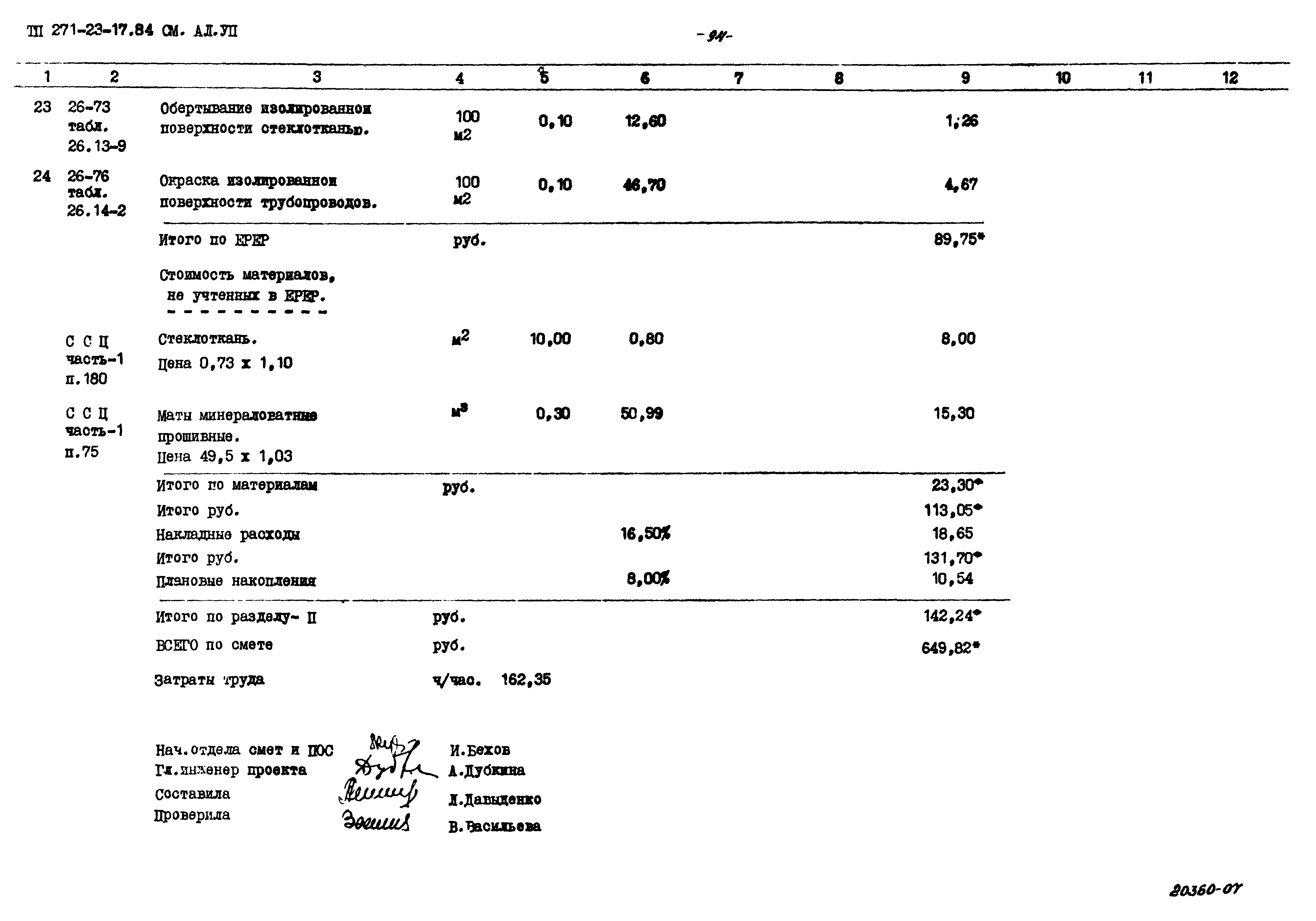 Типовой проект 271-23-17.84