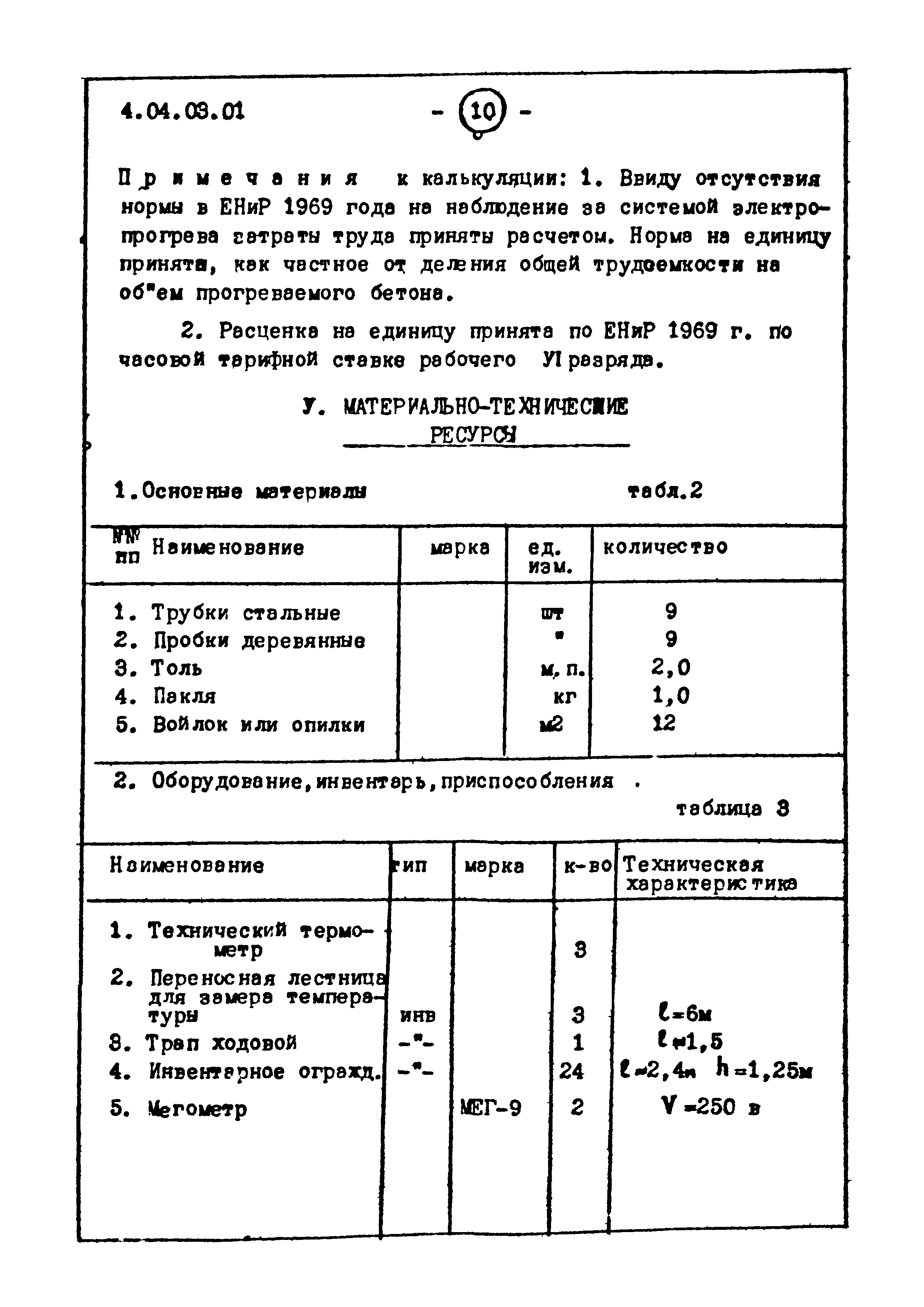 ТТК 4.04.03.01