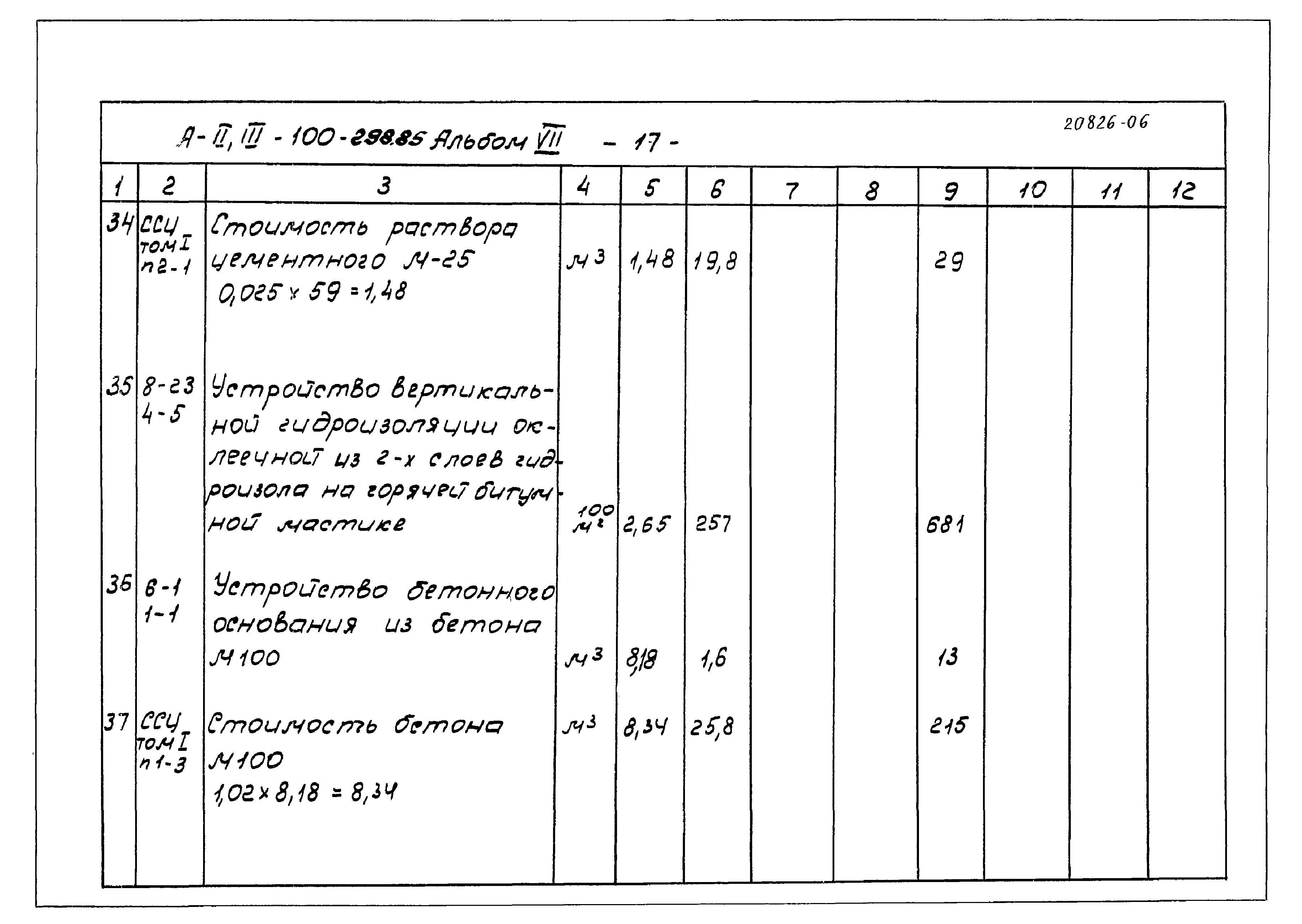 Типовой проект А-II,III-100-298.85