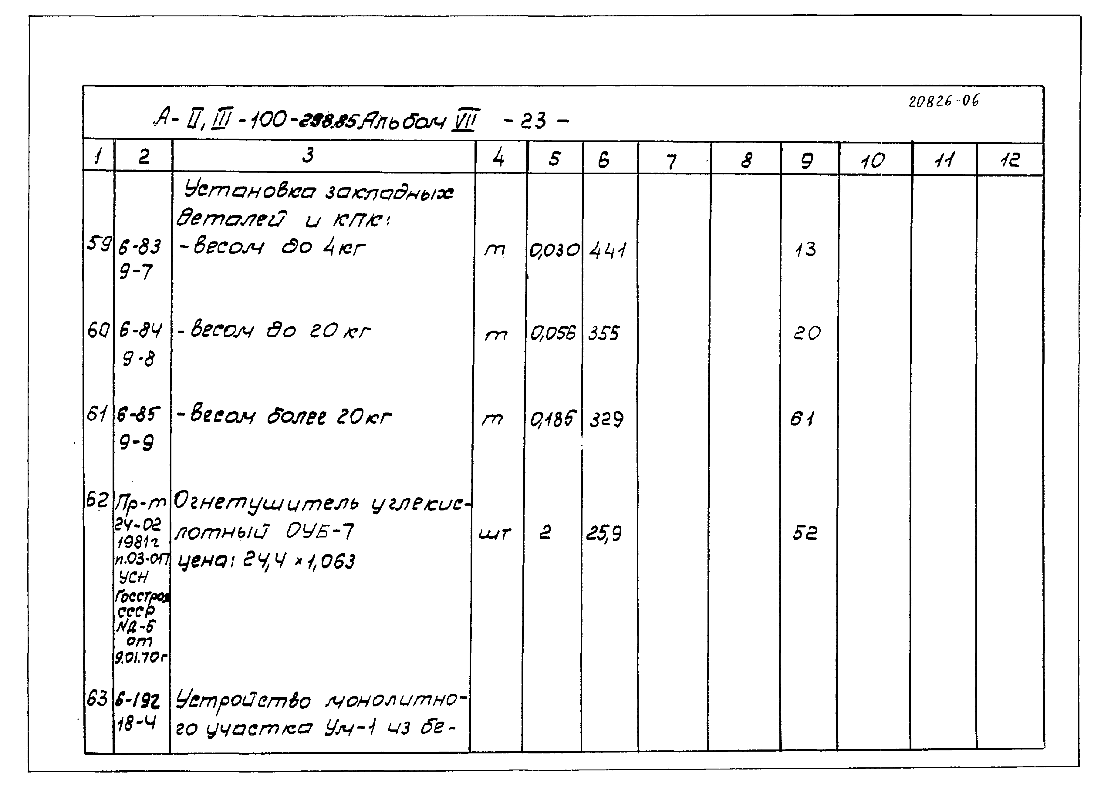 Типовой проект А-II,III-100-298.85