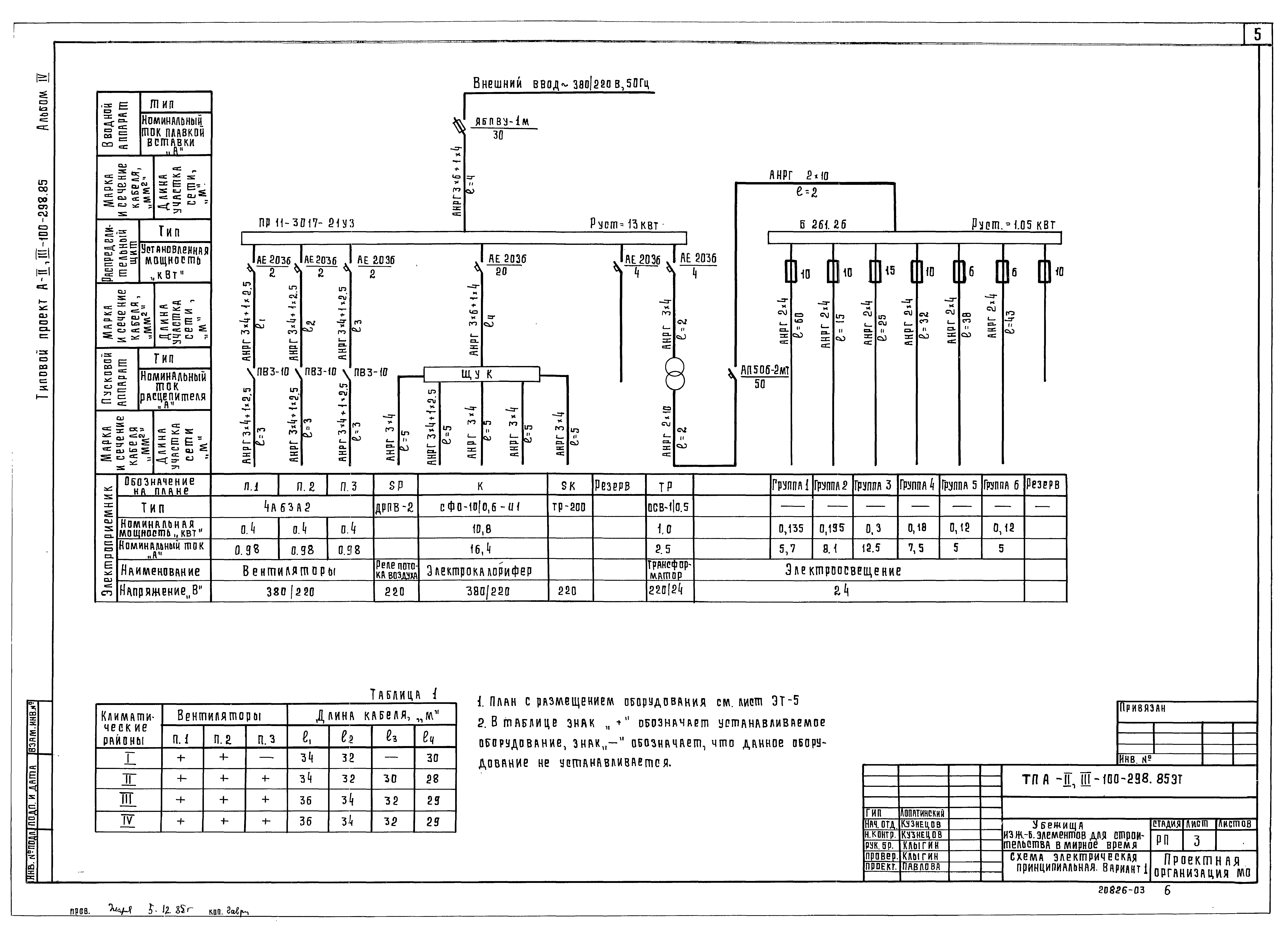 Типовой проект А-II,III-100-298.85