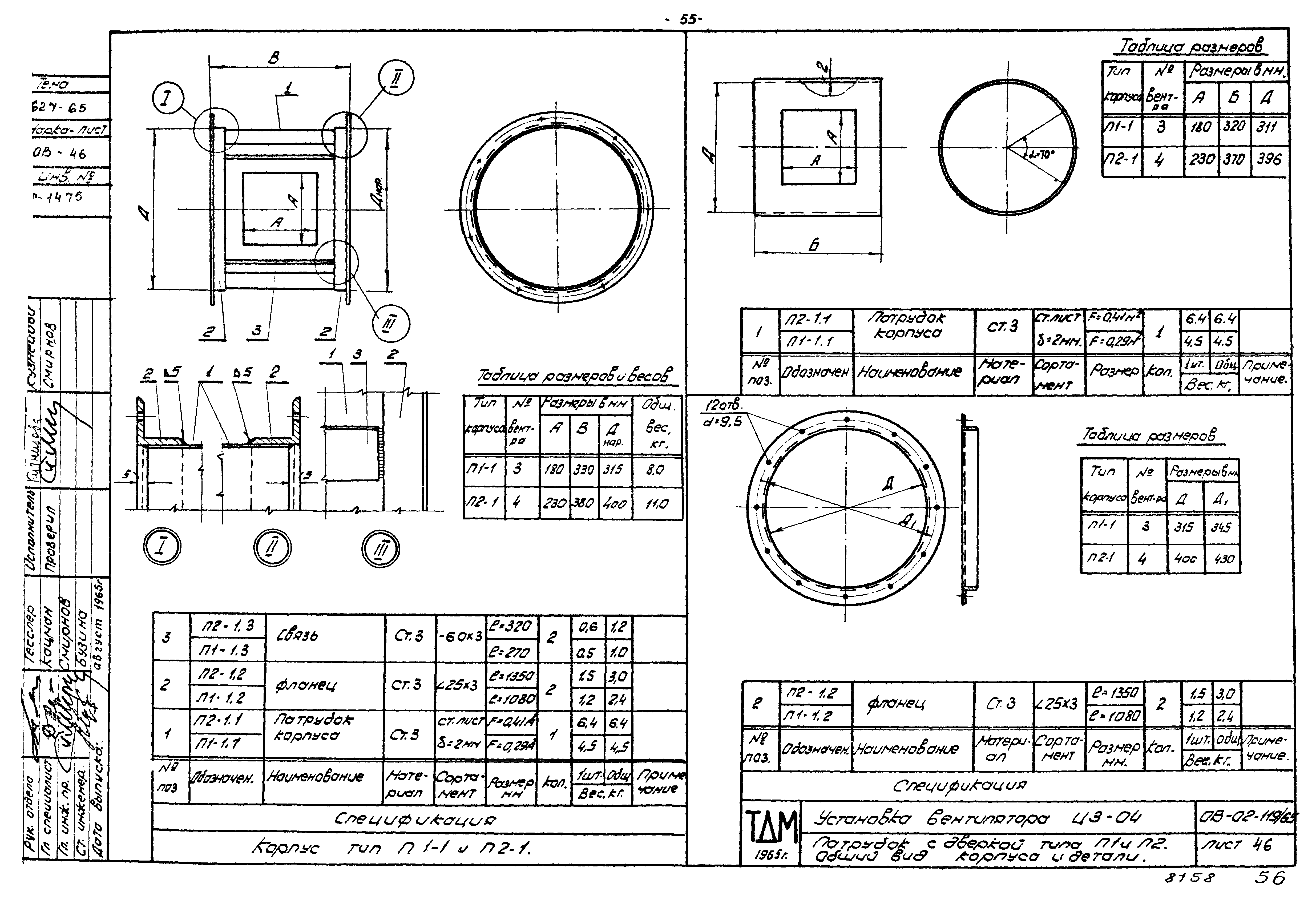 Серия ОВ-02-119/65