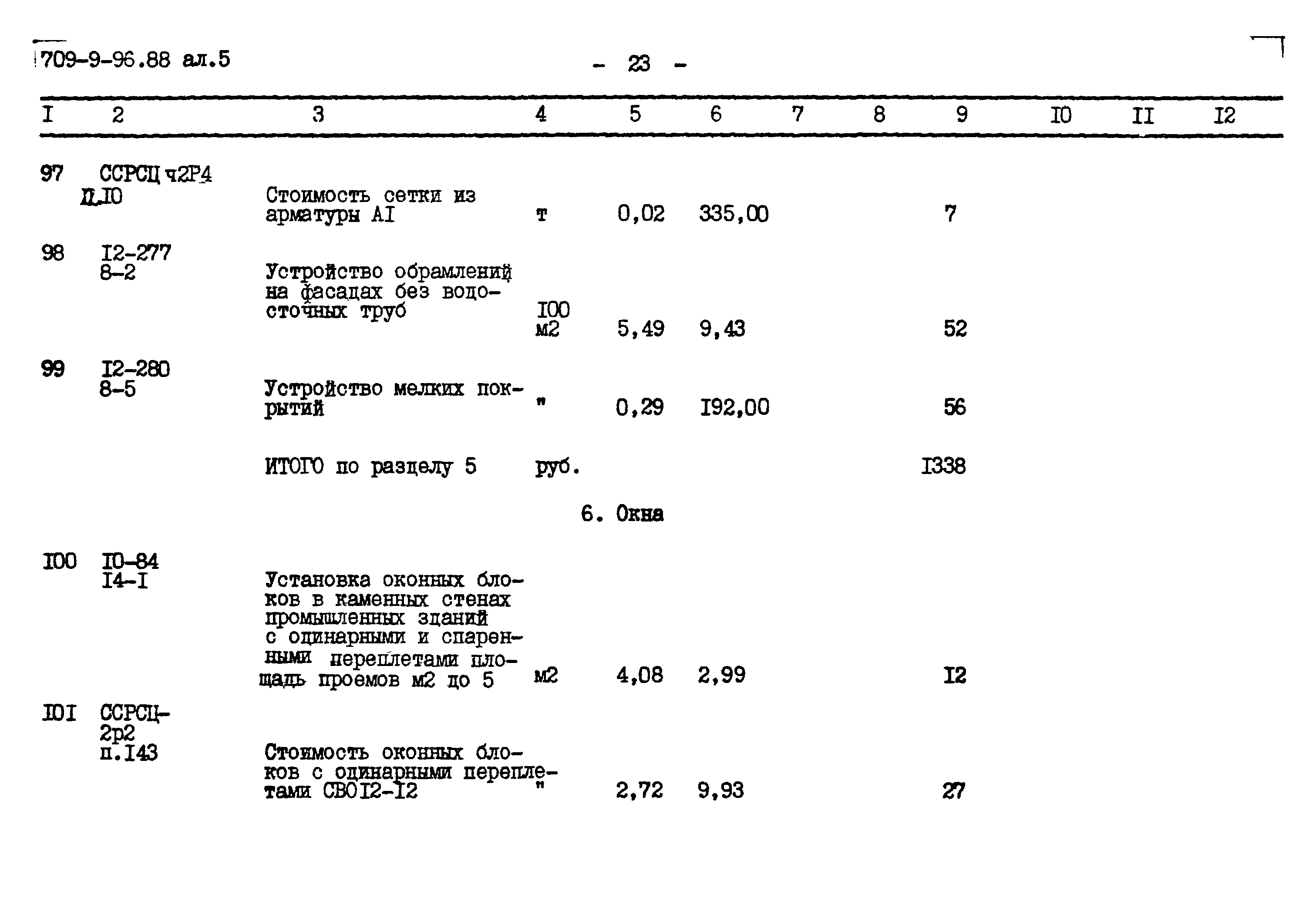 Типовой проект 709-9-96.88