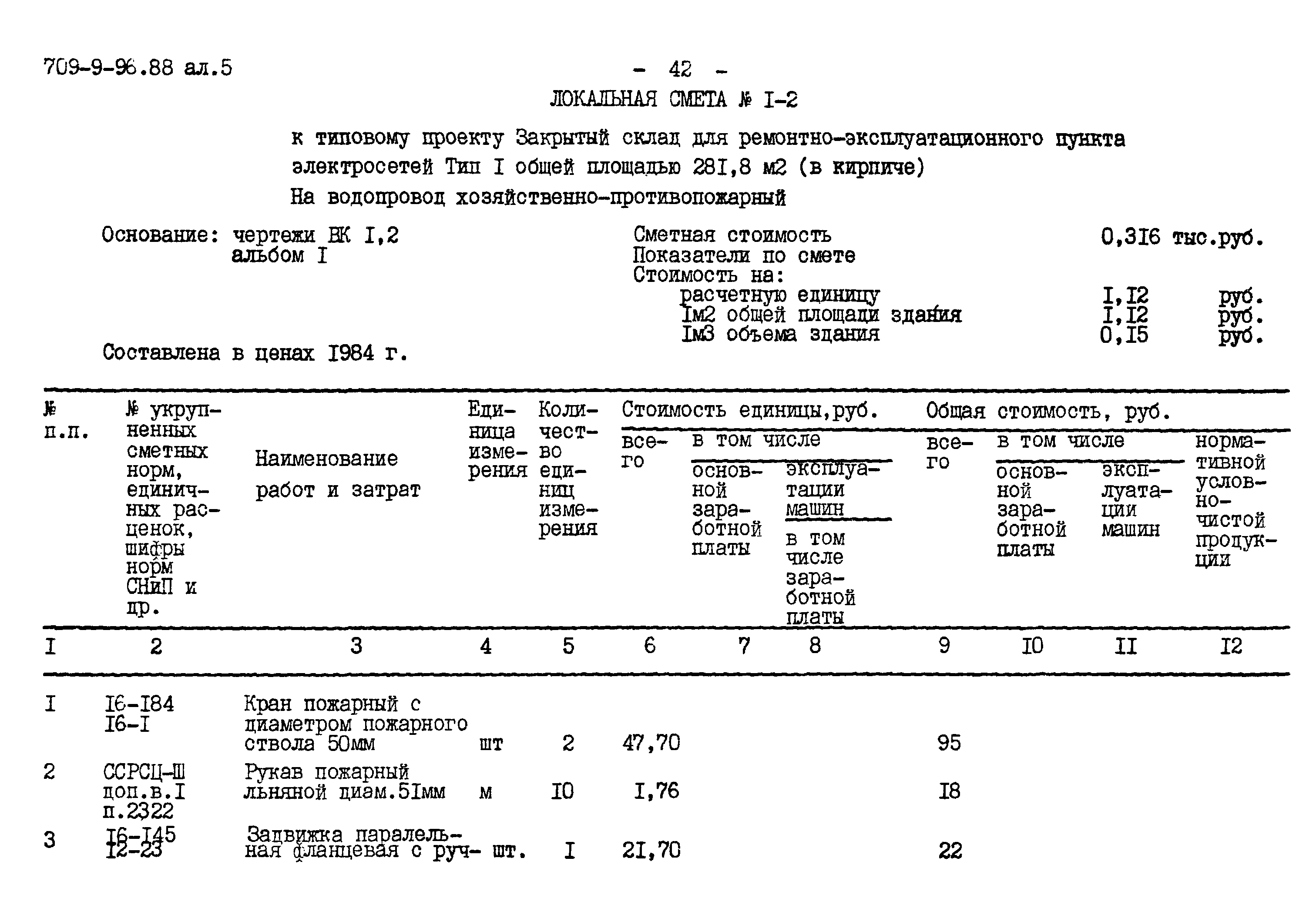 Типовой проект 709-9-96.88