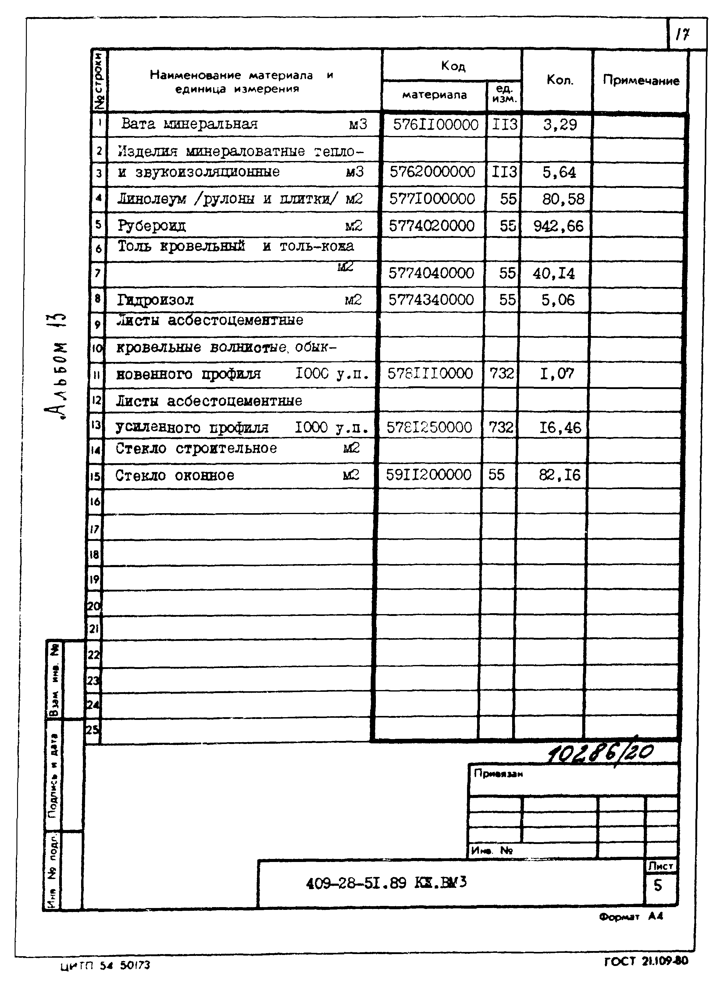 Типовой проект 409-28-51.89