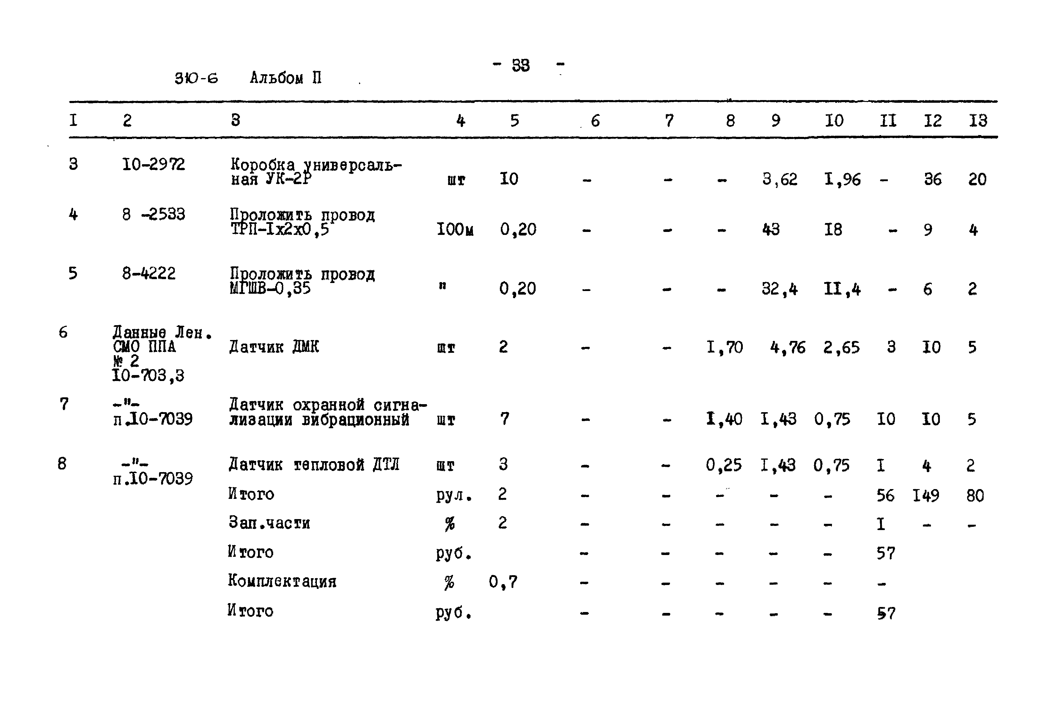 Типовой проект 310-6